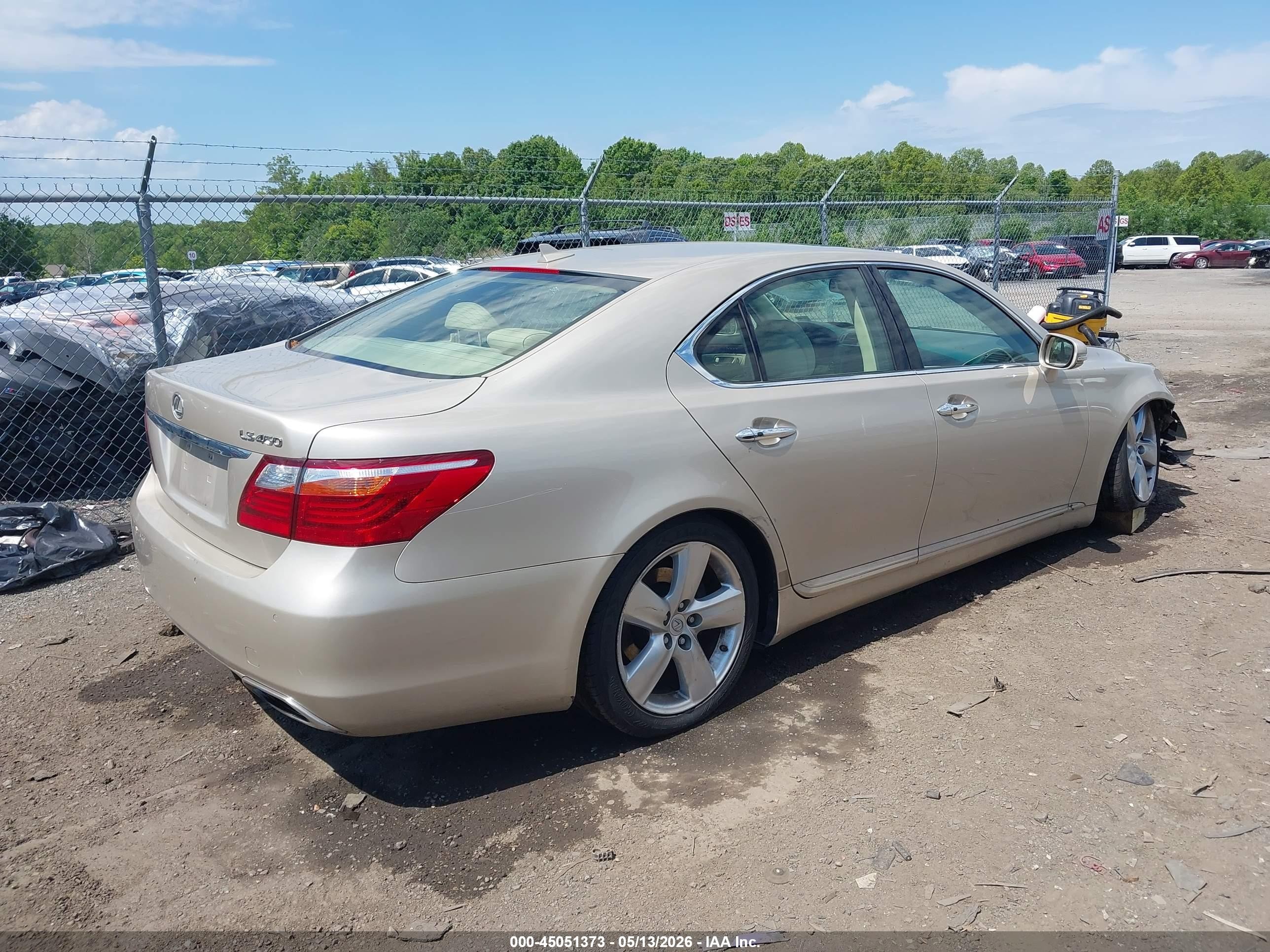 2012 Lexus Ls 460   Tan vin: JTHBL5EF1C5113276