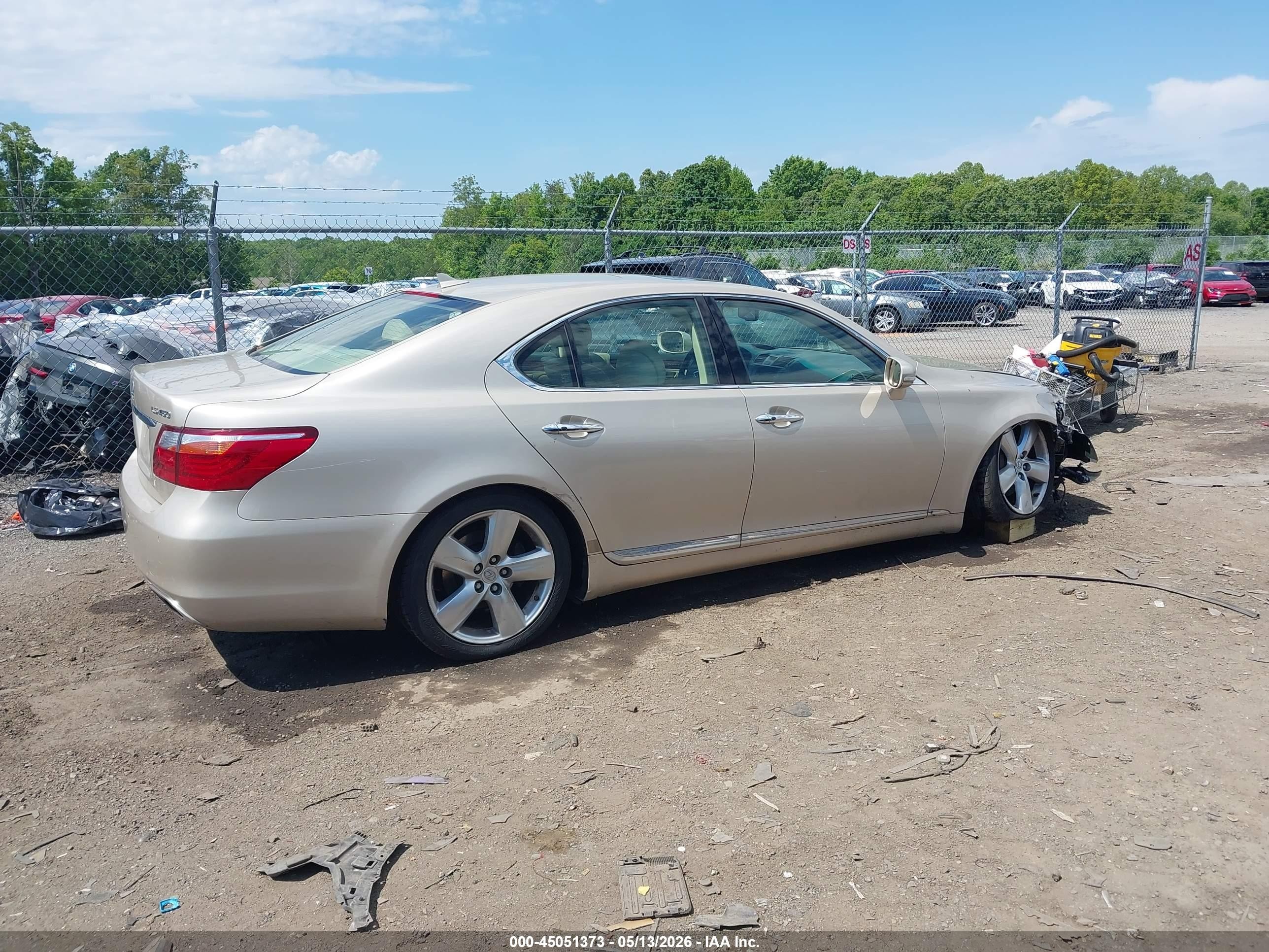 2012 Lexus Ls 460   Tan vin: JTHBL5EF1C5113276