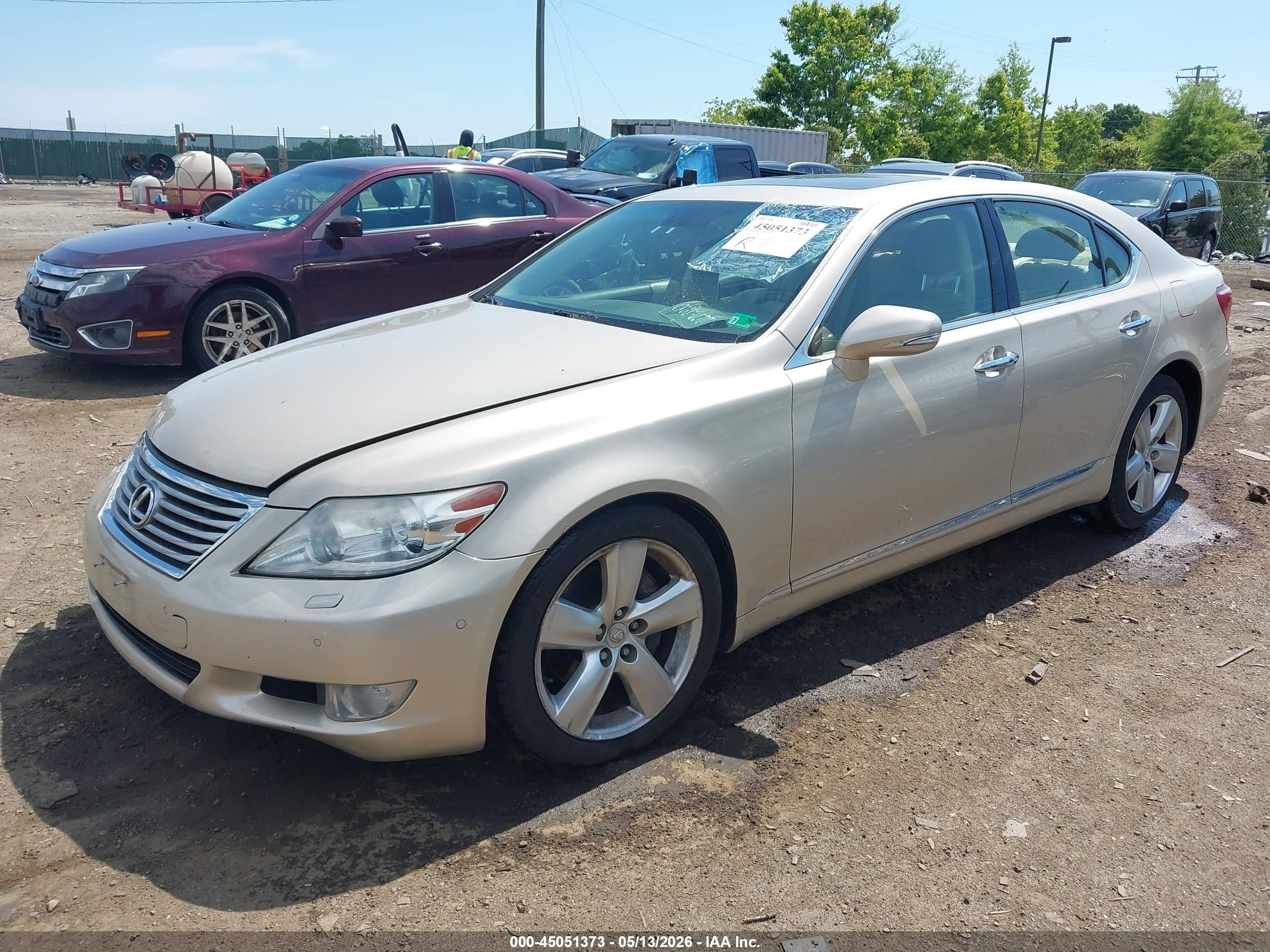 2012 Lexus Ls 460   Tan vin: JTHBL5EF1C5113276