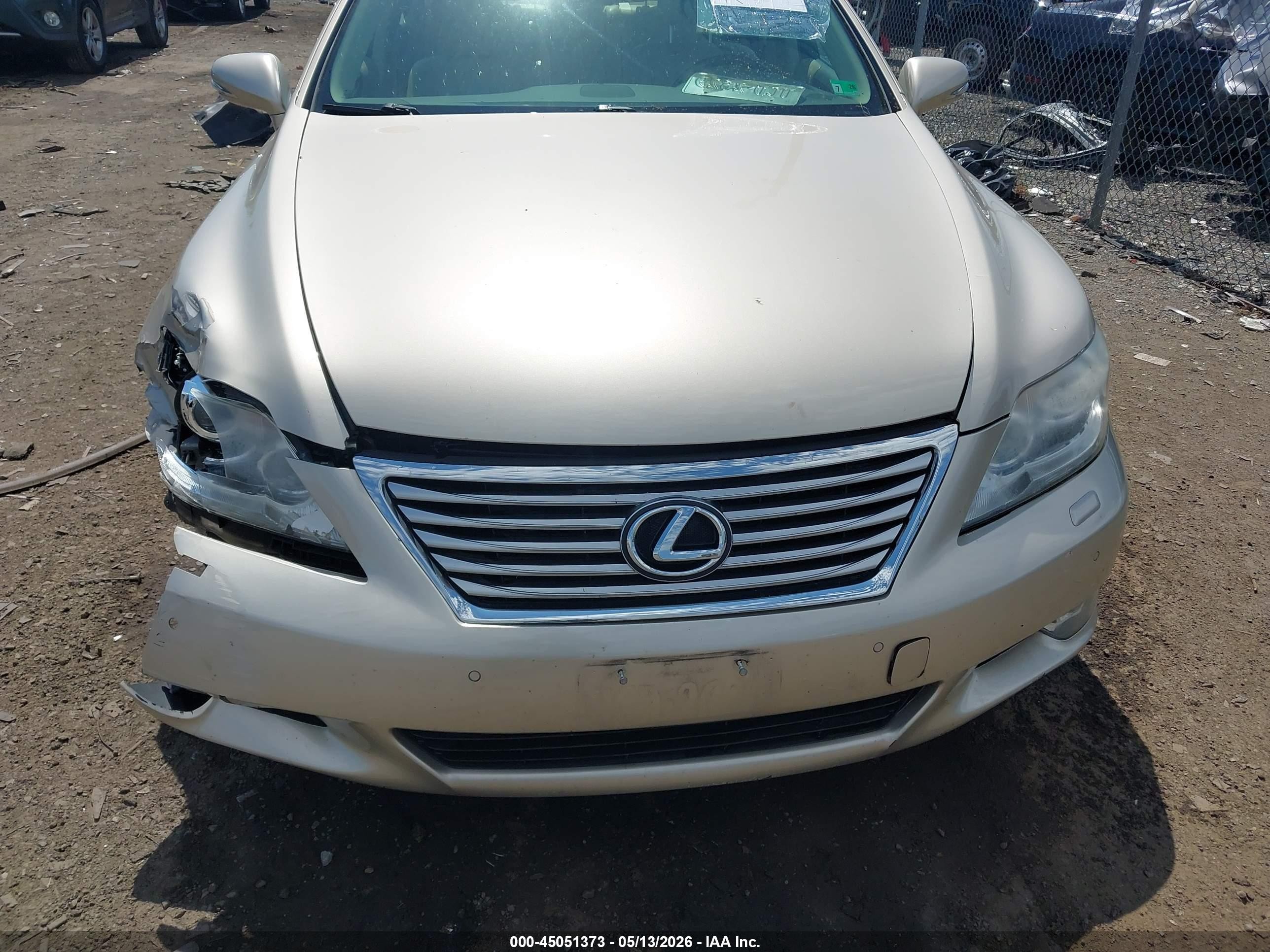 2012 Lexus Ls 460   Tan vin: JTHBL5EF1C5113276