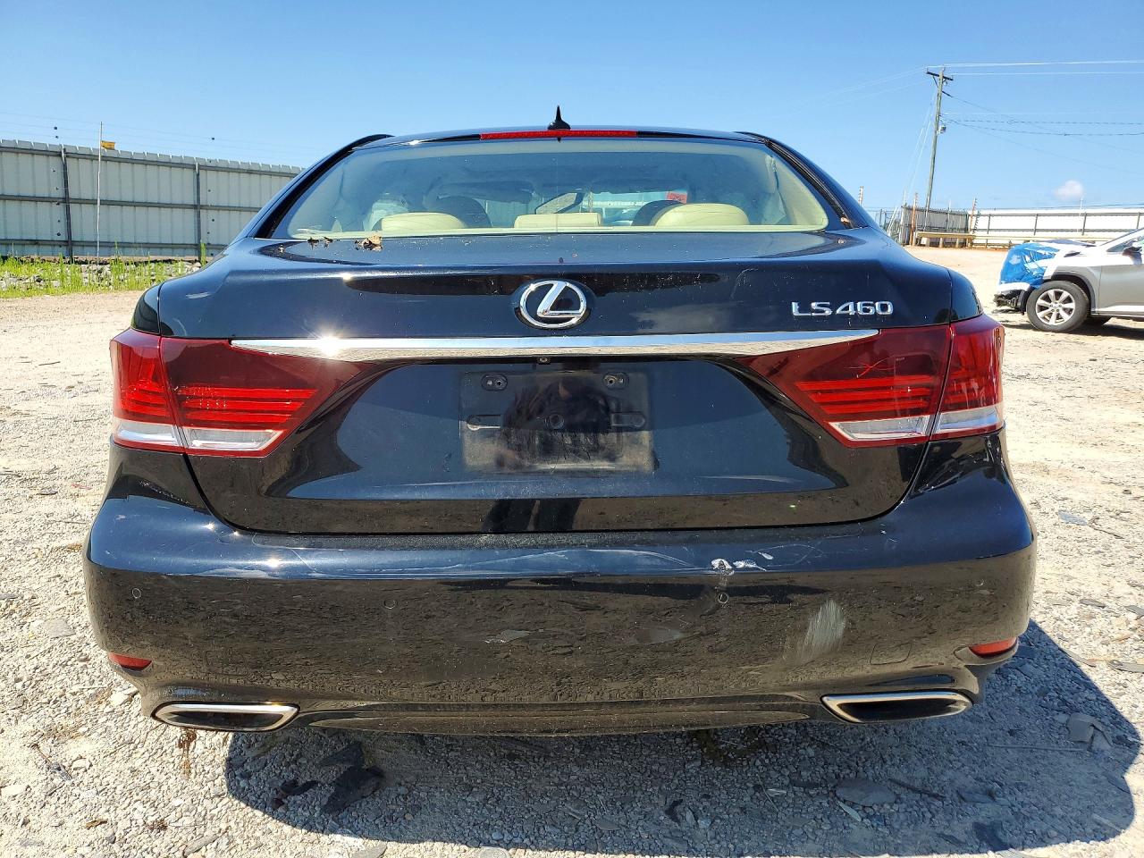 2013 Lexus Ls 460 Black vin: JTHBL5EF1D5118754