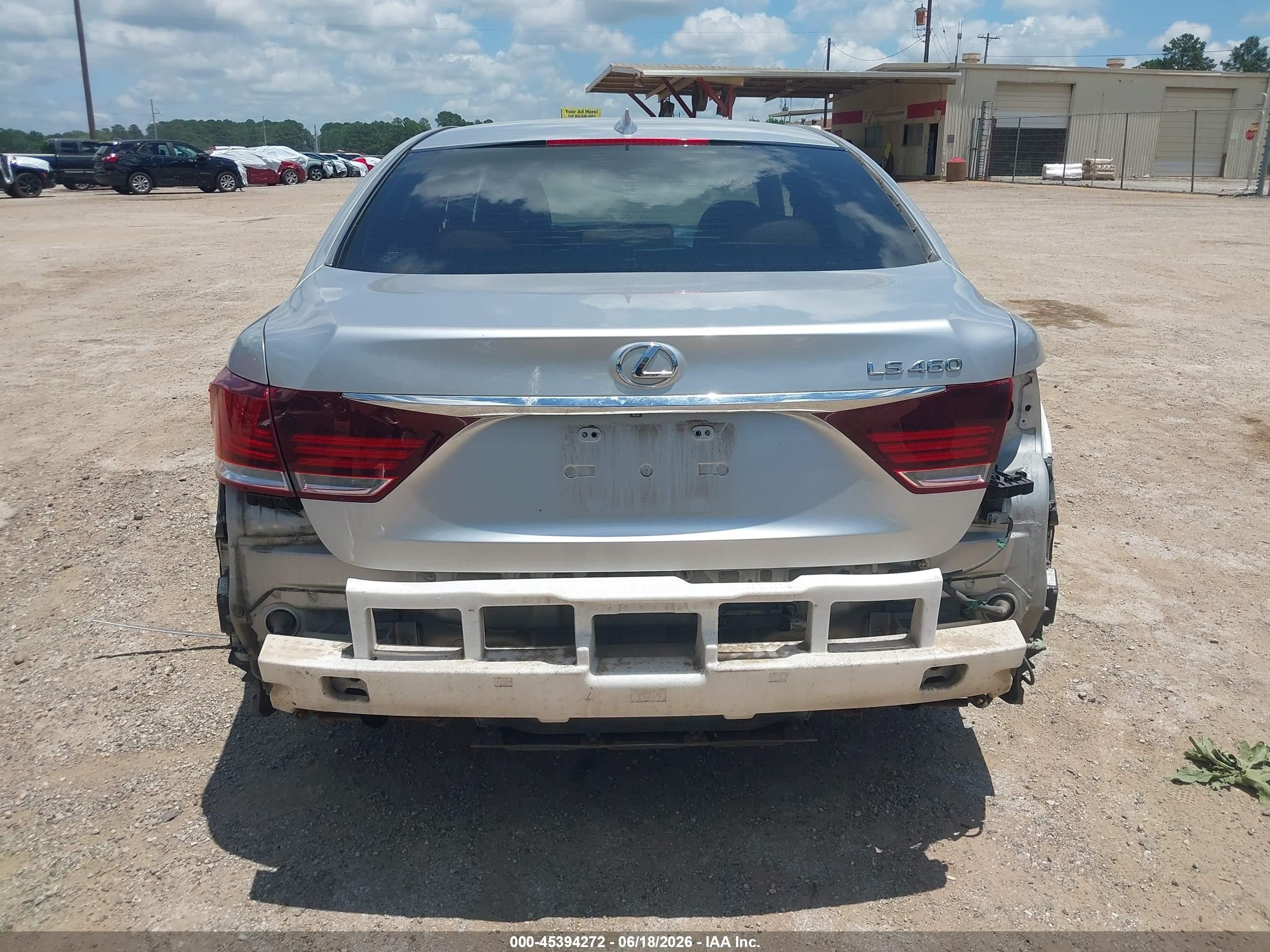 2014 Lexus Ls 460   Silver vin: JTHBL5EF1E5132123