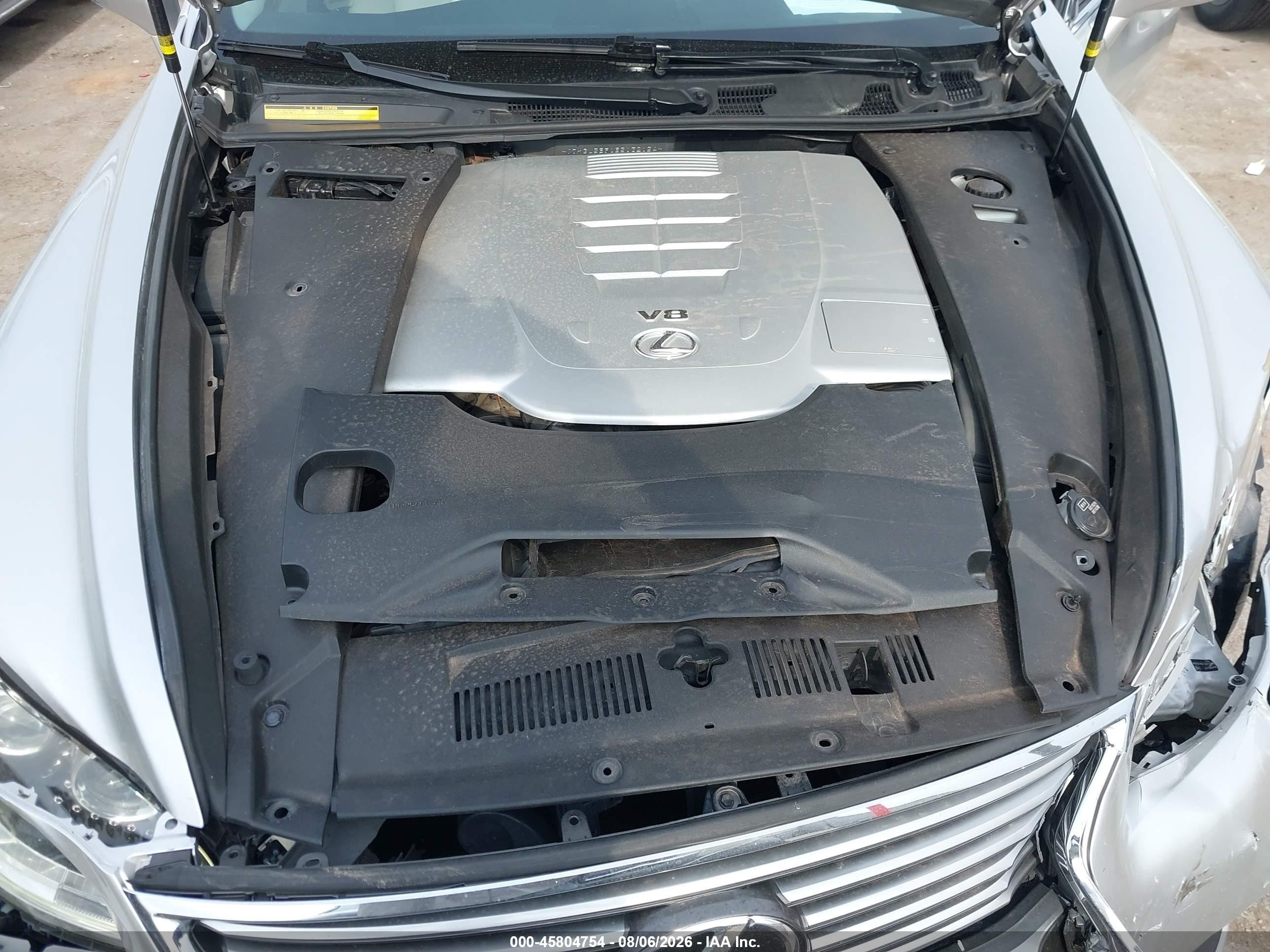 2014 Lexus Ls 460 Silver vin: JTHBL5EF1E5132154
