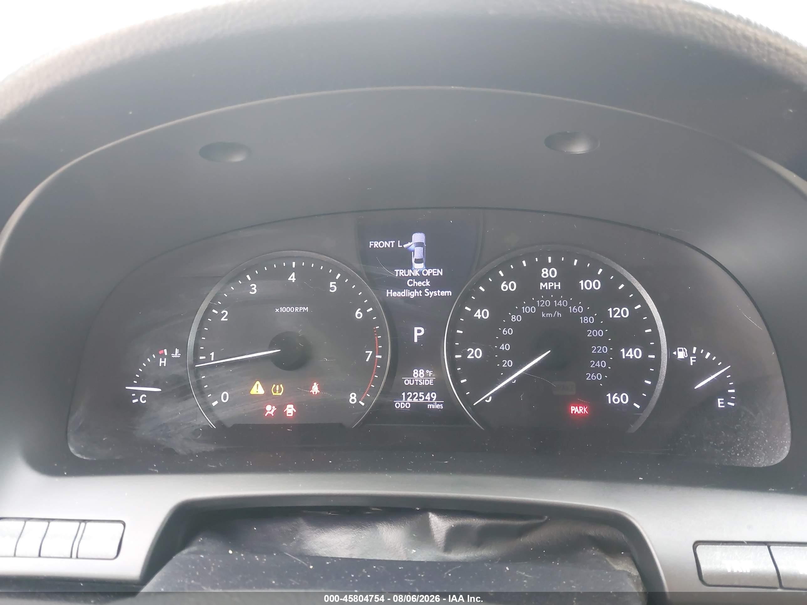 2014 Lexus Ls 460 Silver vin: JTHBL5EF1E5132154