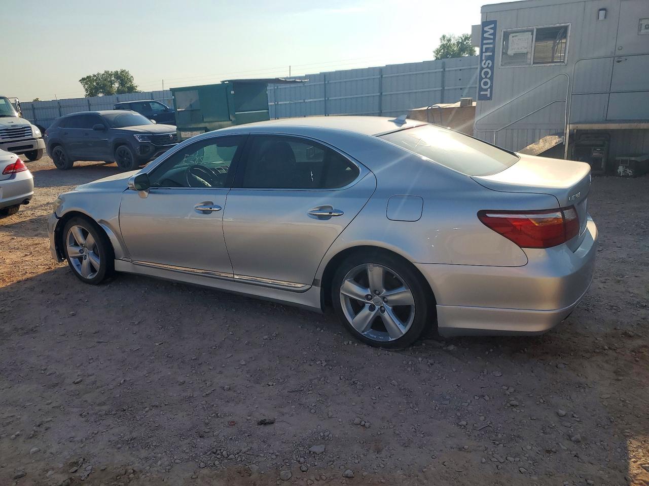 2010 Lexus Ls 460 Silver vin: JTHBL5EF2A5093035