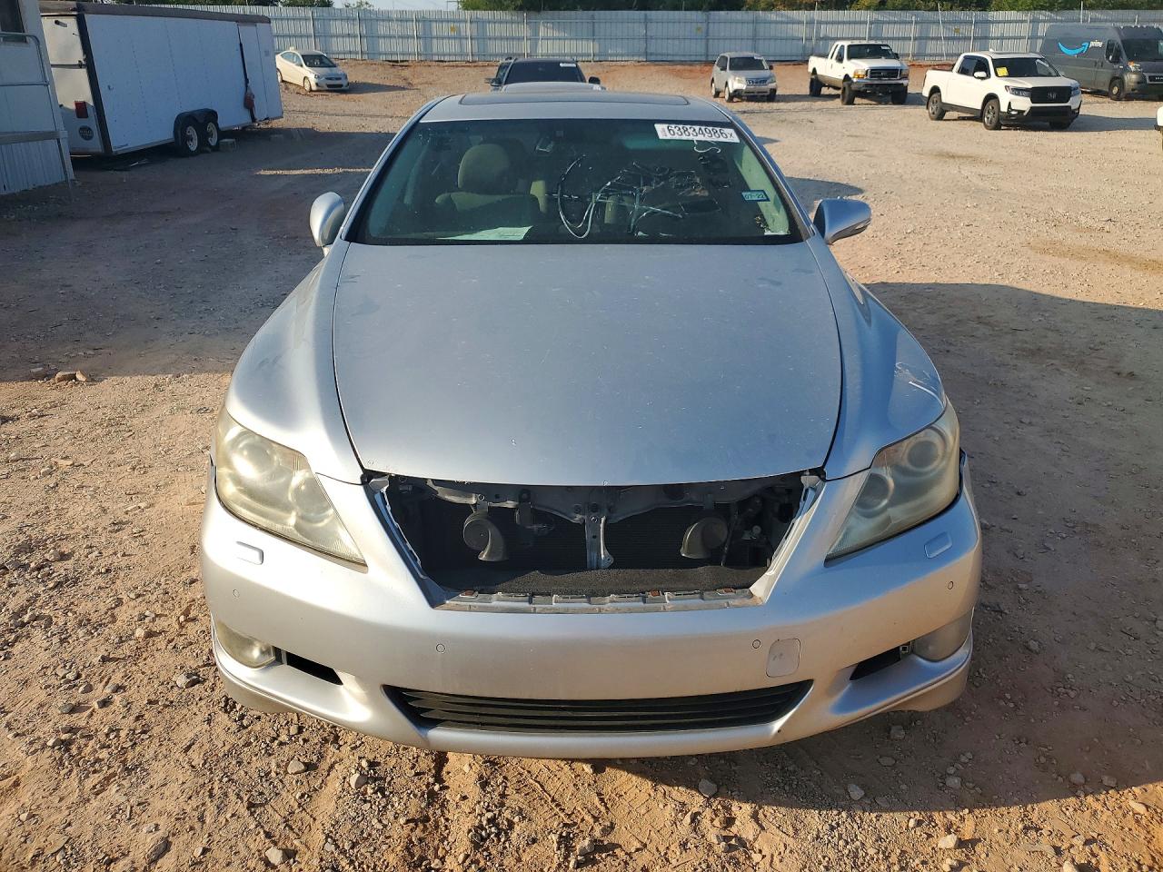 2010 Lexus Ls 460 Silver vin: JTHBL5EF2A5093035