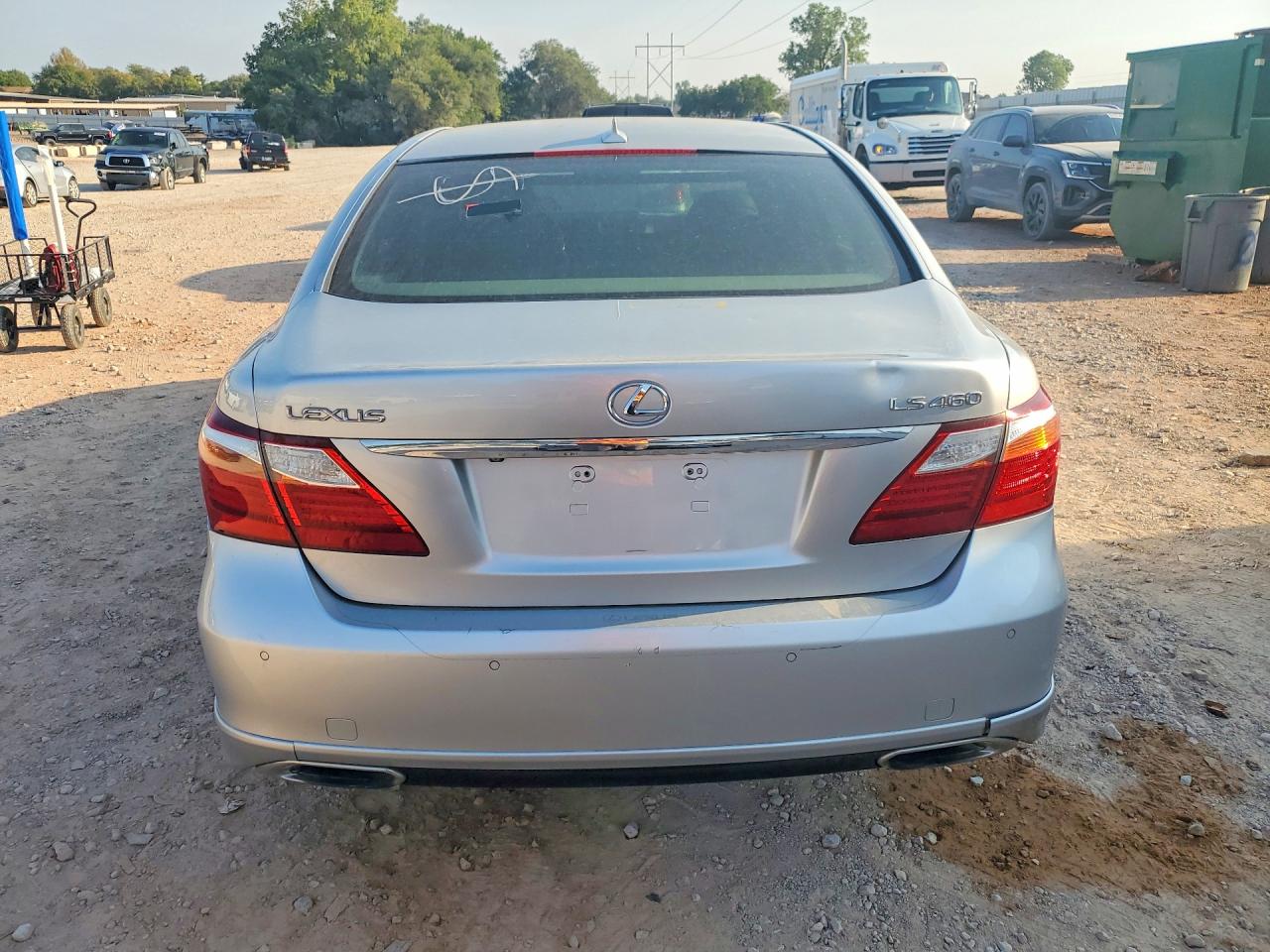 2010 Lexus Ls 460 Silver vin: JTHBL5EF2A5093035
