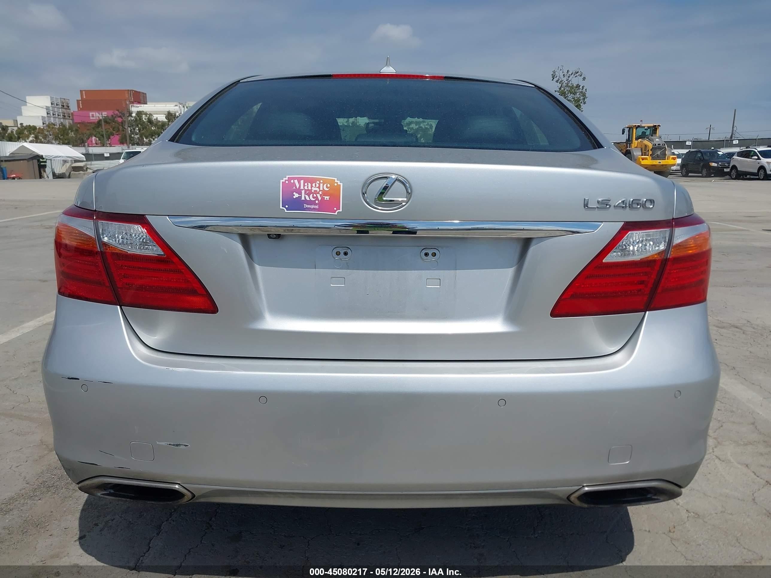 2012 Lexus Ls 460   Серебряный vin: JTHBL5EF2C5108569