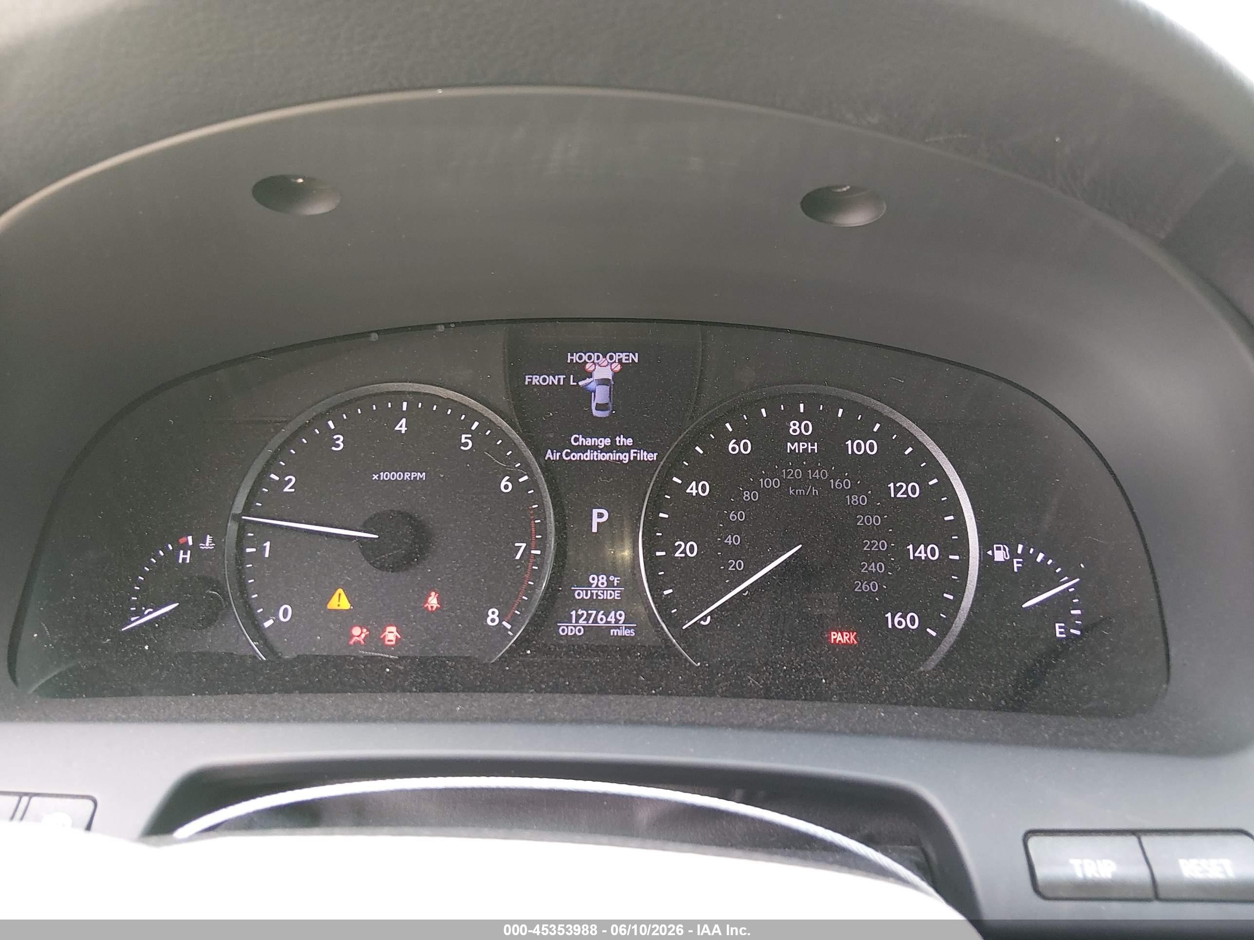 2013 Lexus Ls 460 Black vin: JTHBL5EF2D5118729