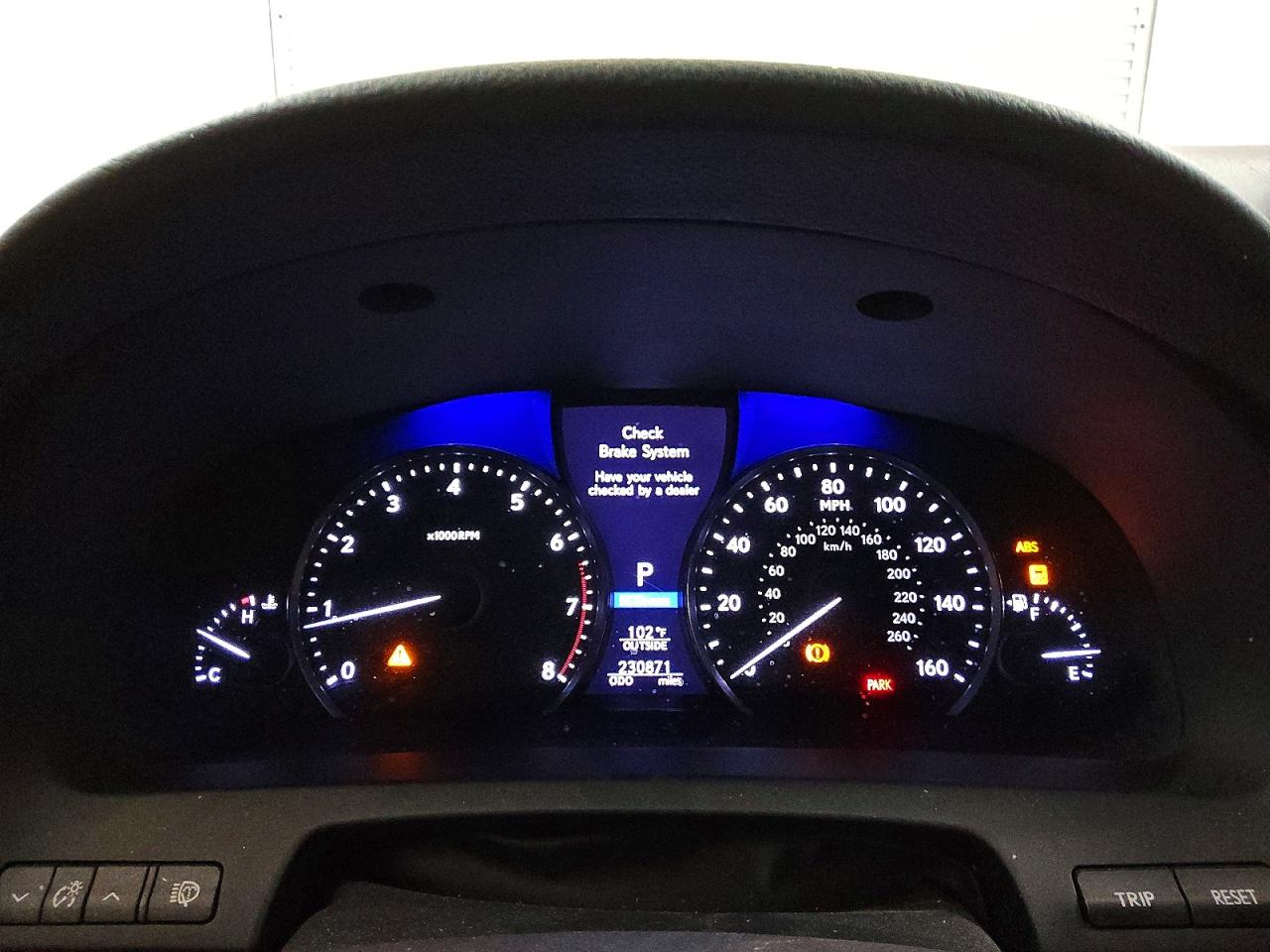 2013 Lexus Ls 460 Blue vin: JTHBL5EF2D5121842