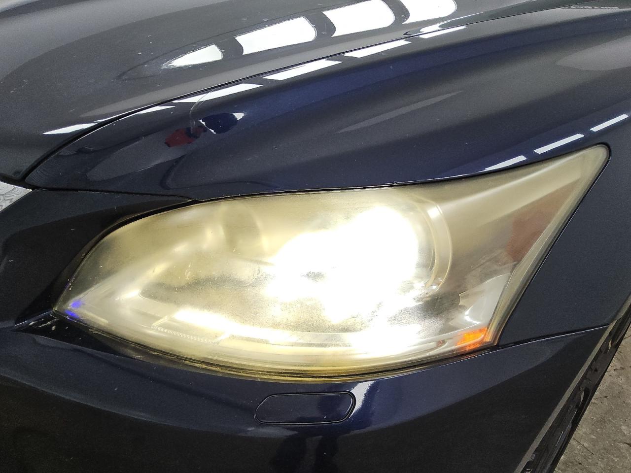 2013 Lexus Ls 460 Blue vin: JTHBL5EF2D5121842 Damage: Left Head Lamp, Faded, Repair Required