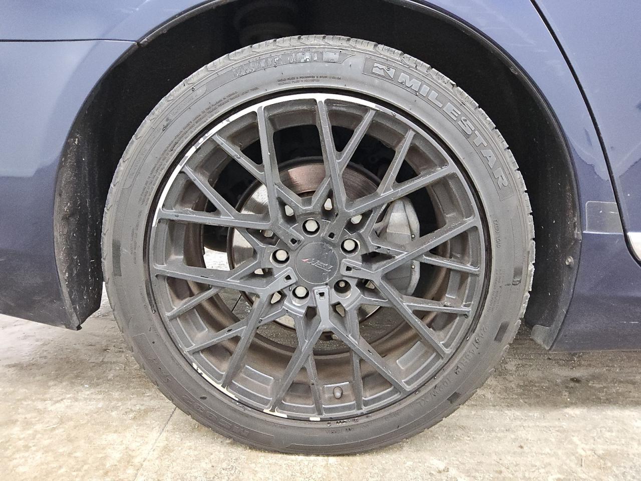 2013 Lexus Ls 460 Blue vin: JTHBL5EF2D5121842 Damage: Right Rear Wheel, Curb Rash, 7 To 8 Inches