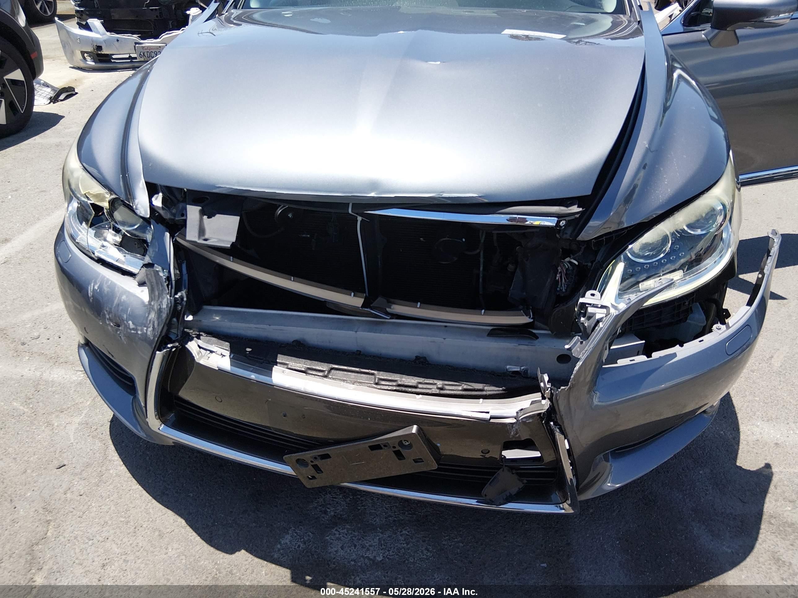 2014 Lexus Ls 460 Серый vin: JTHBL5EF2E5132129