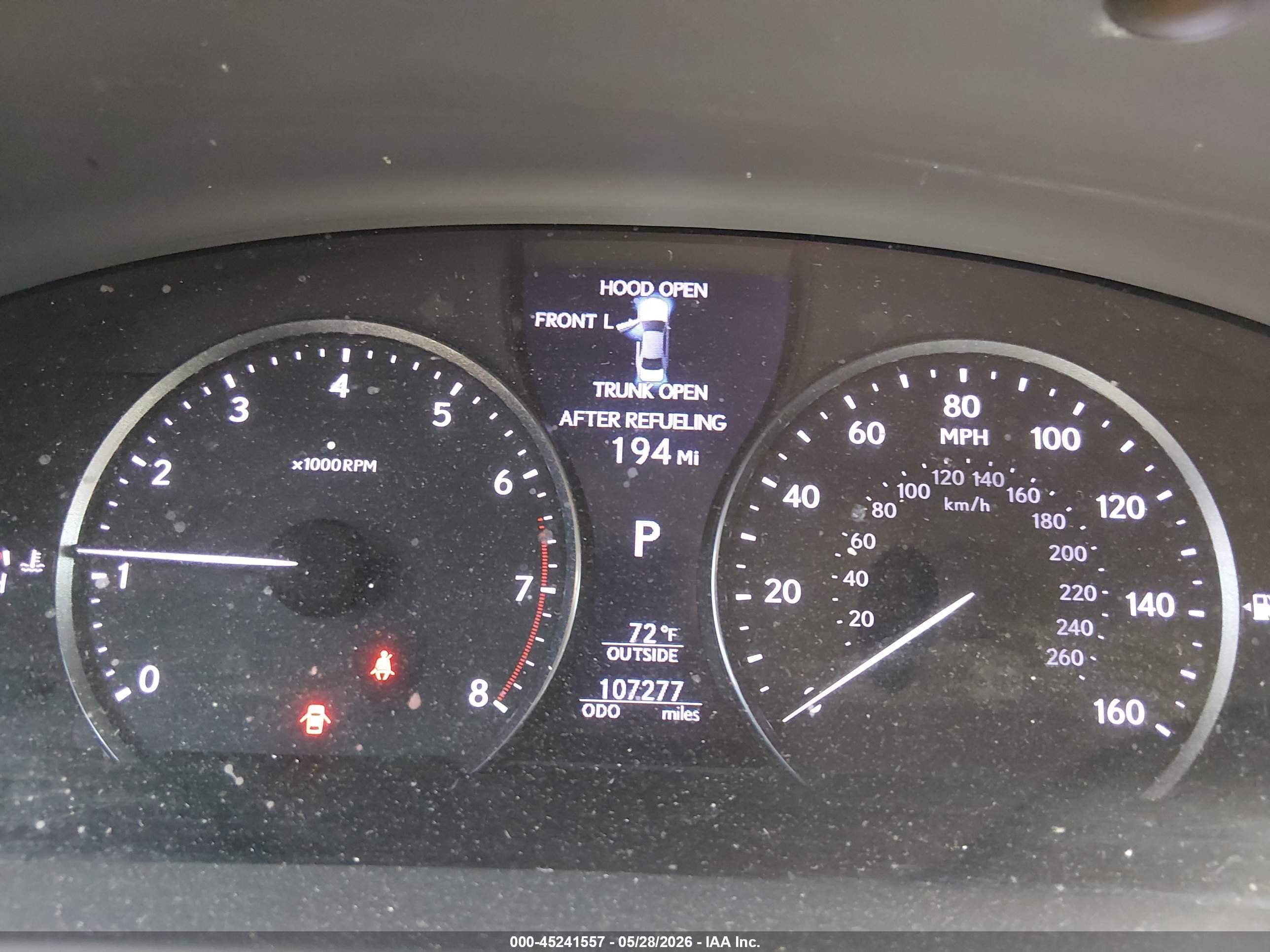 2014 Lexus Ls 460 Серый vin: JTHBL5EF2E5132129