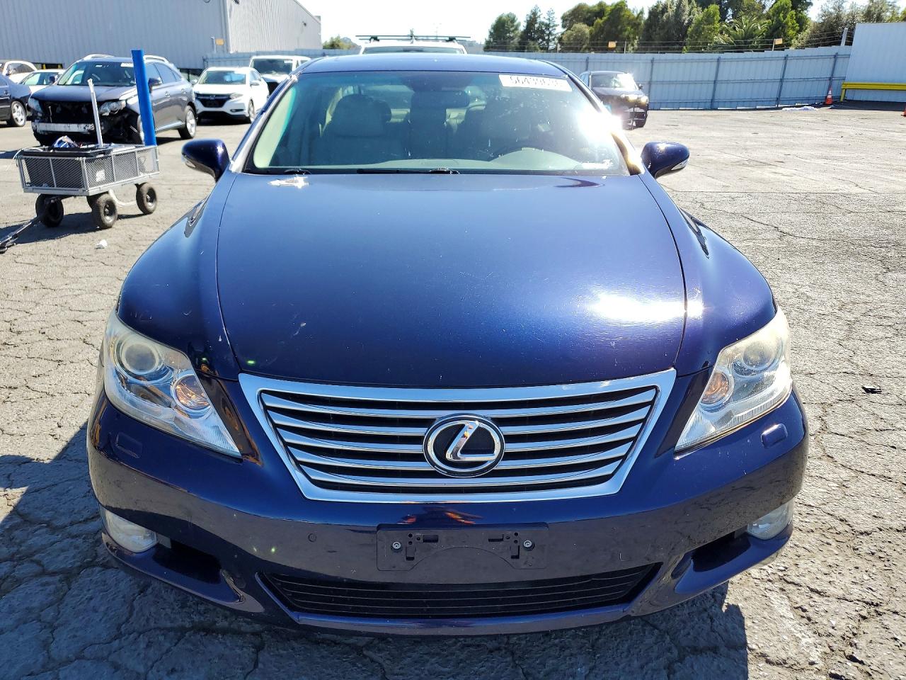 2010 Lexus Ls 460 Blue vin: JTHBL5EF3A5094985