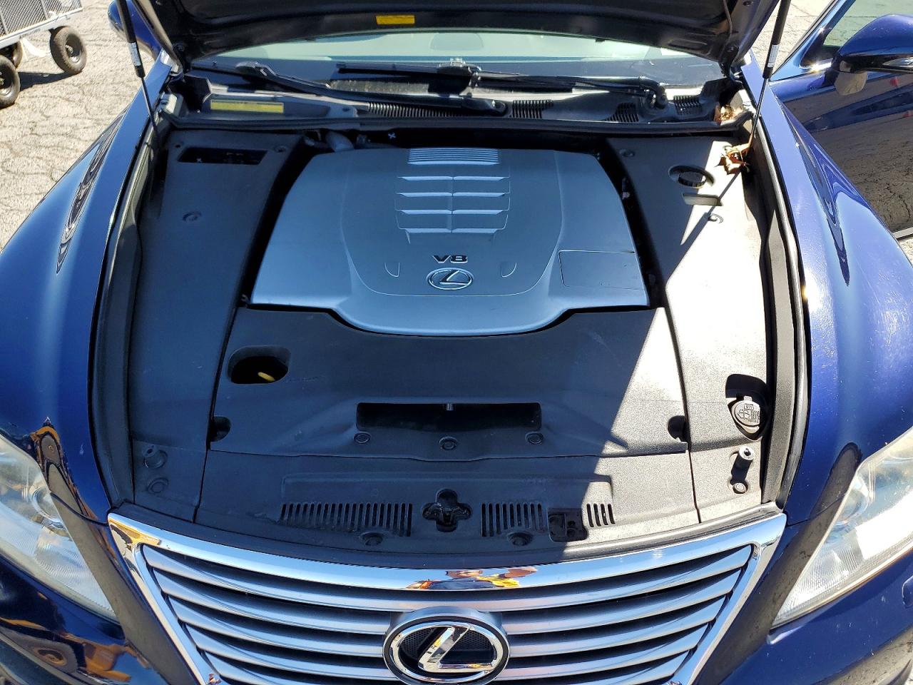 2010 Lexus Ls 460 Blue vin: JTHBL5EF3A5094985