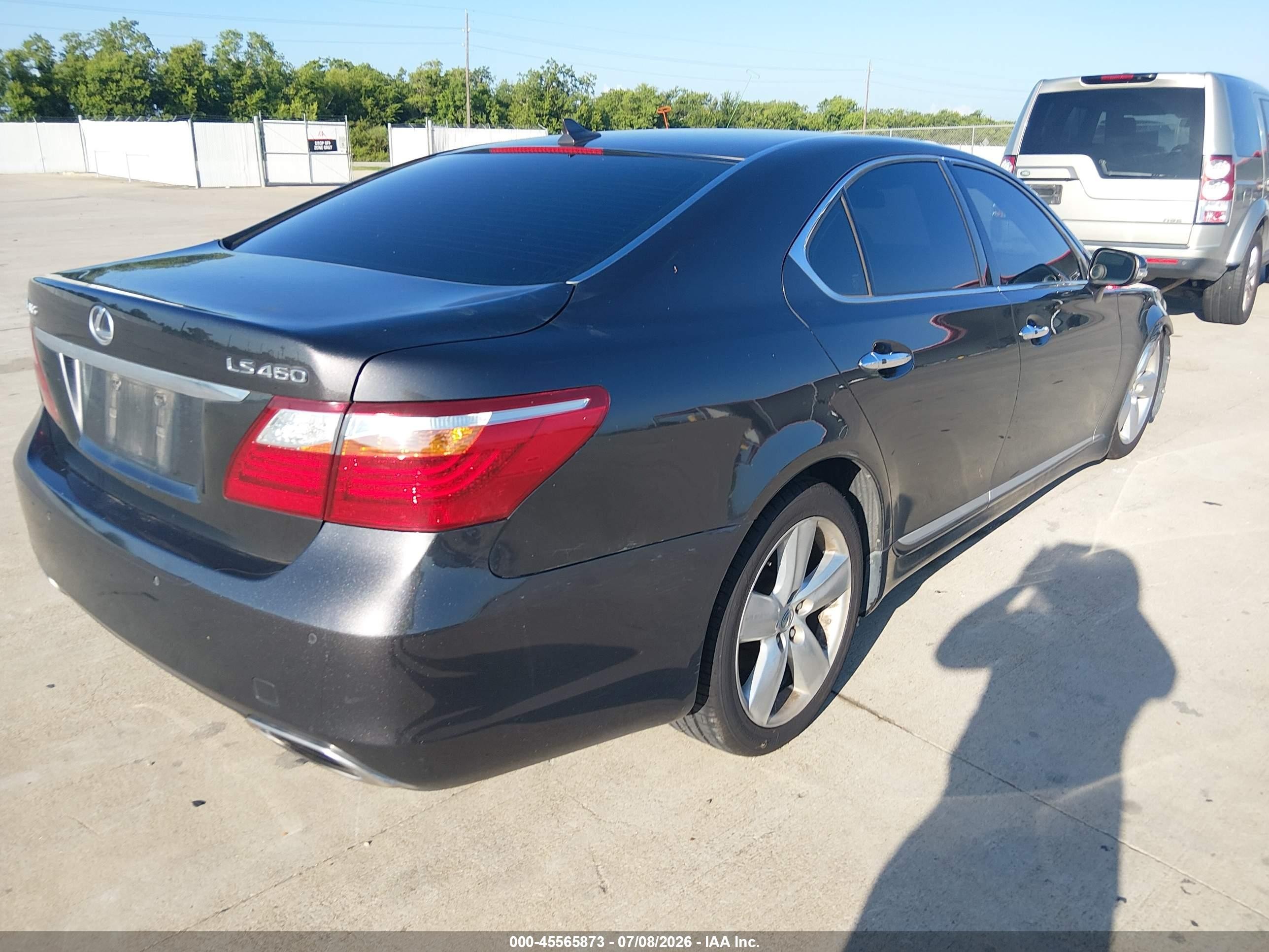 2010 Lexus Ls 460   Gray vin: JTHBL5EF3A5096560