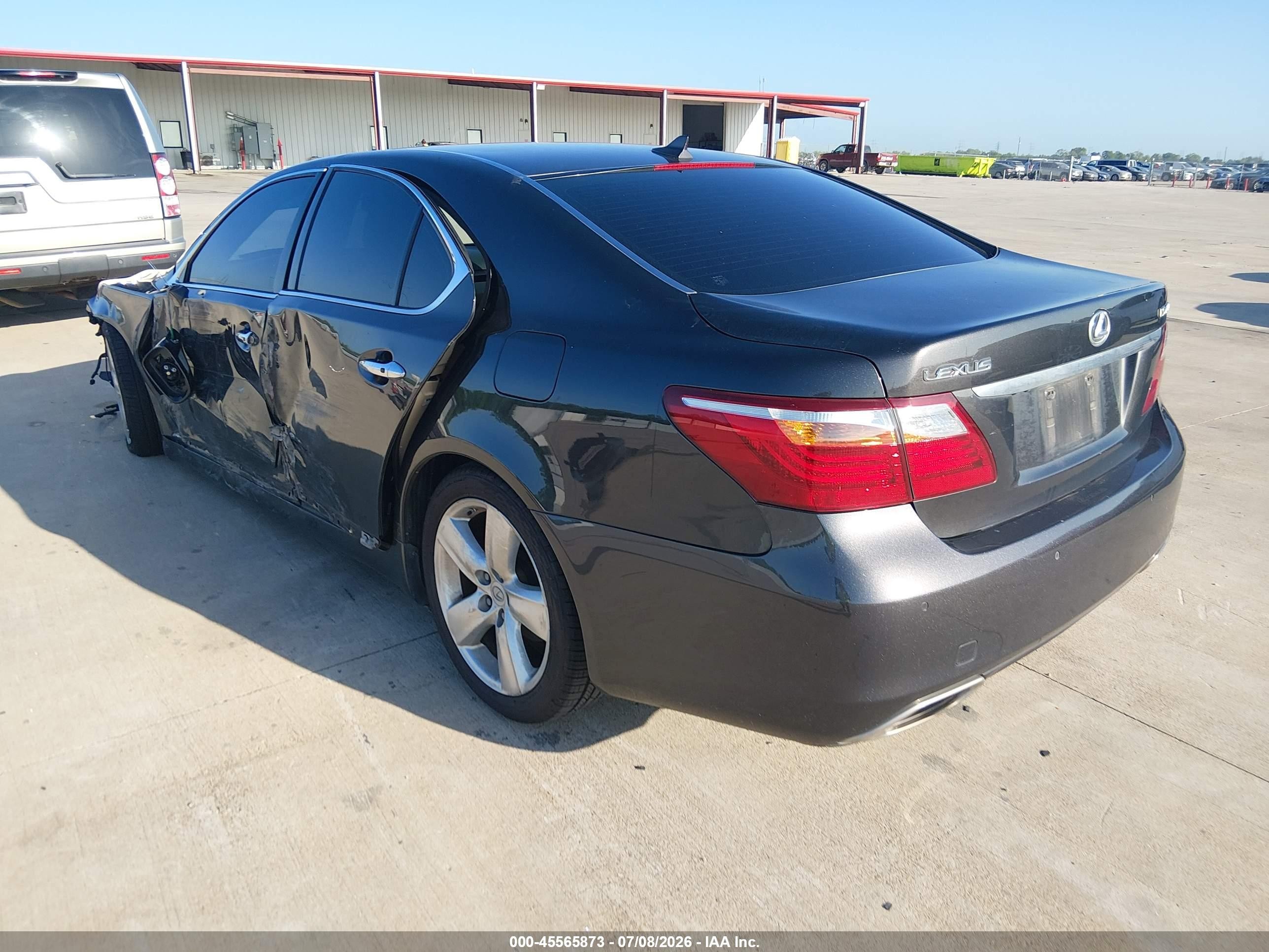 2010 Lexus Ls 460   Gray vin: JTHBL5EF3A5096560