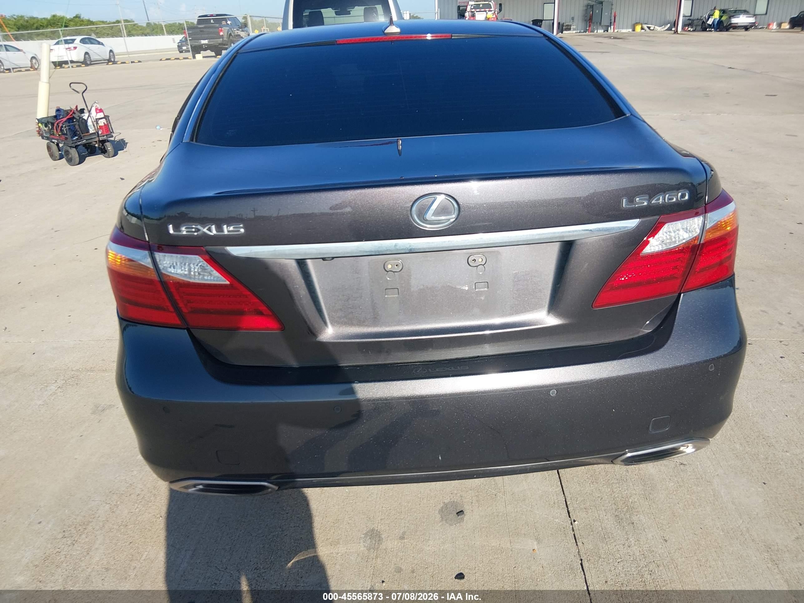 2010 Lexus Ls 460   Gray vin: JTHBL5EF3A5096560