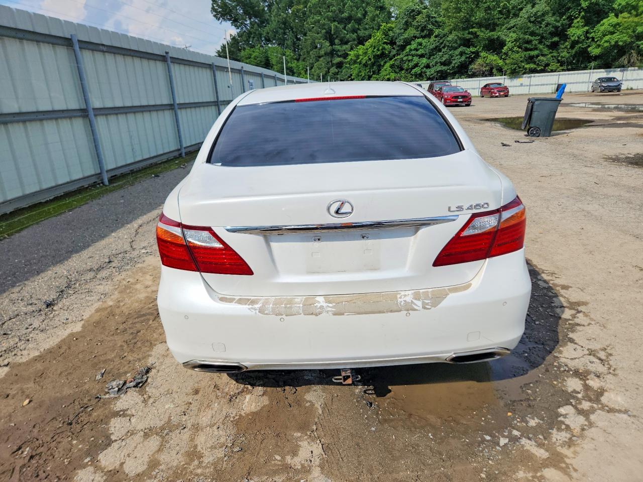 2011 Lexus Ls 460 White vin: JTHBL5EF3B5103492