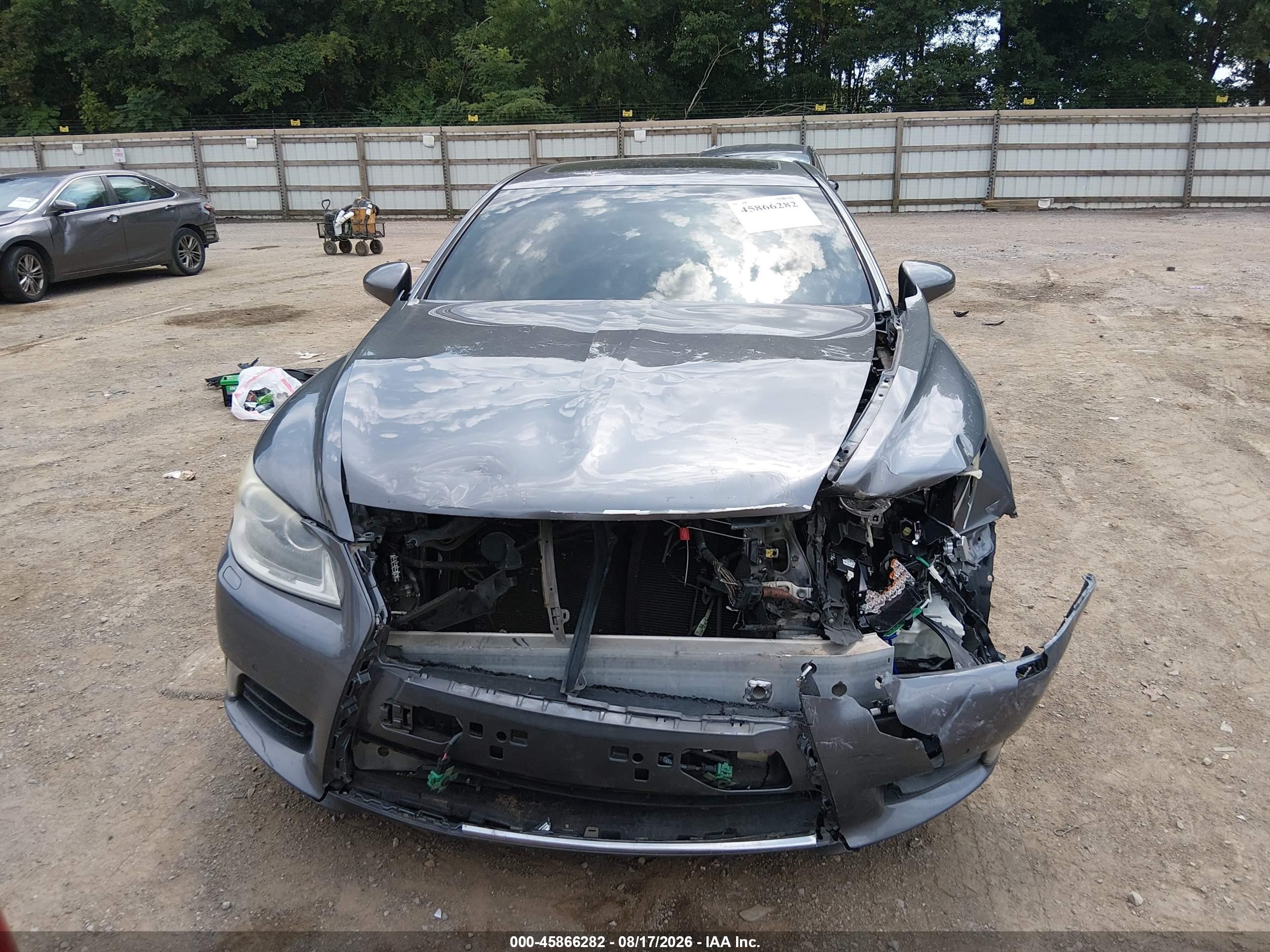 2013 Lexus Ls 460   Gray vin: JTHBL5EF3D5118268