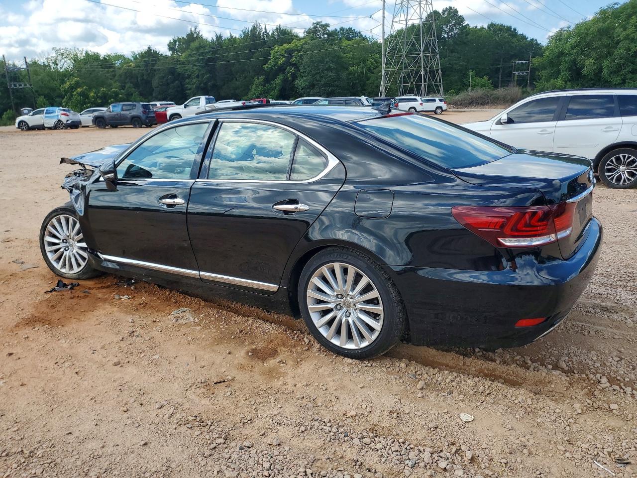 2013 Lexus Ls 460 Black vin: JTHBL5EF3D5123583