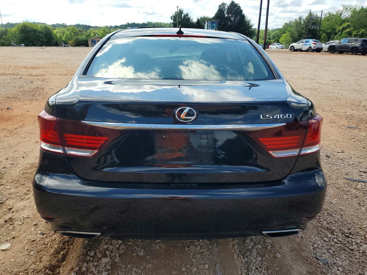2013 Lexus Ls 460 Black vin: JTHBL5EF3D5123583
