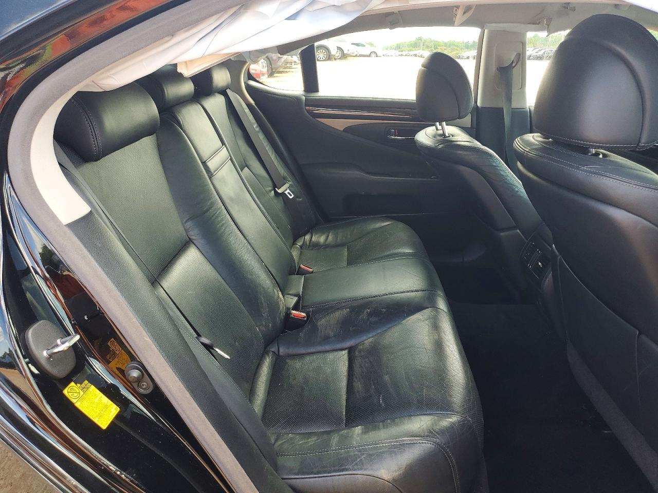 2013 Lexus Ls 460 Black vin: JTHBL5EF3D5123583