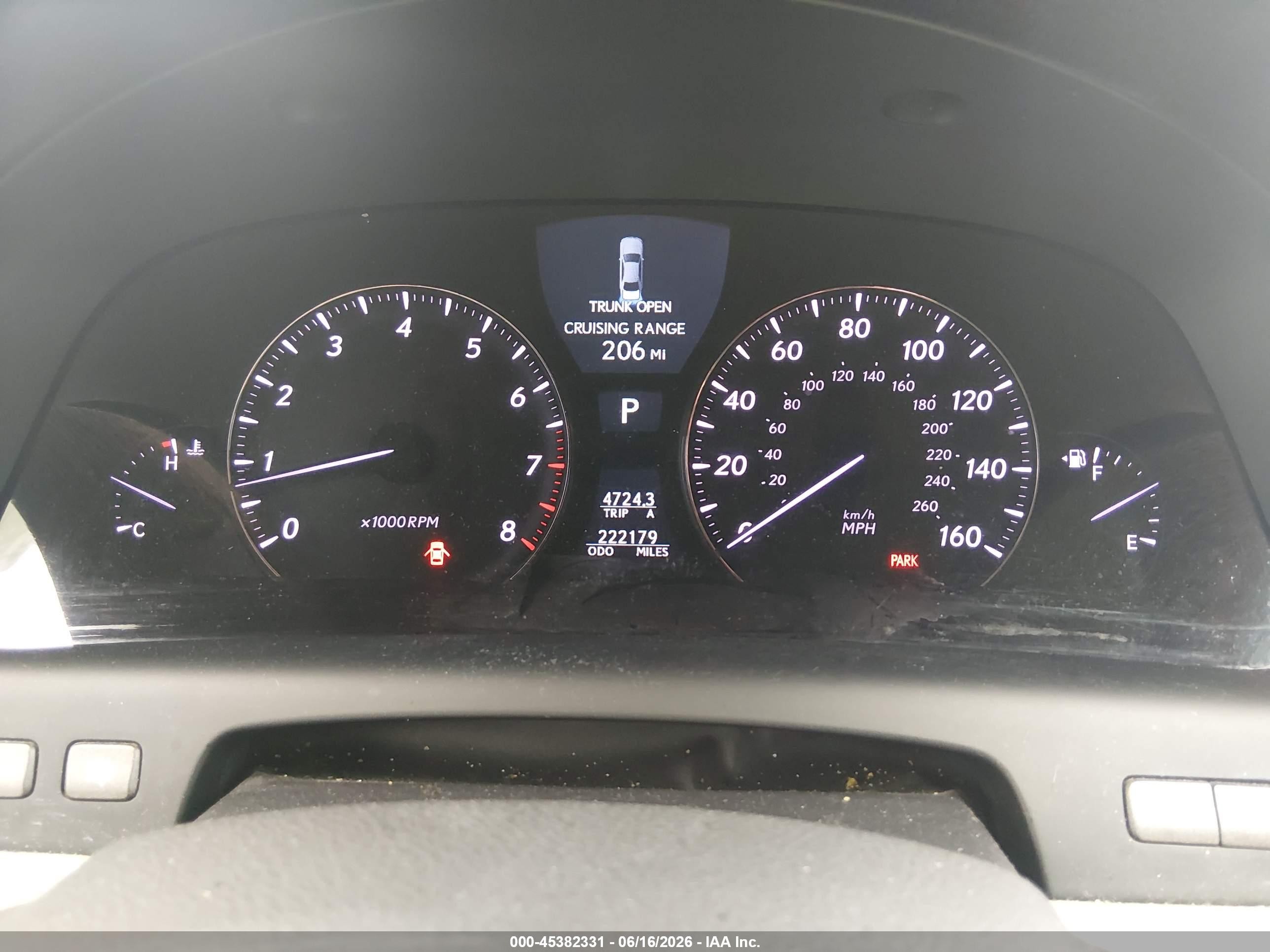 2010 Lexus Ls 460   Gray vin: JTHBL5EF4A5093232