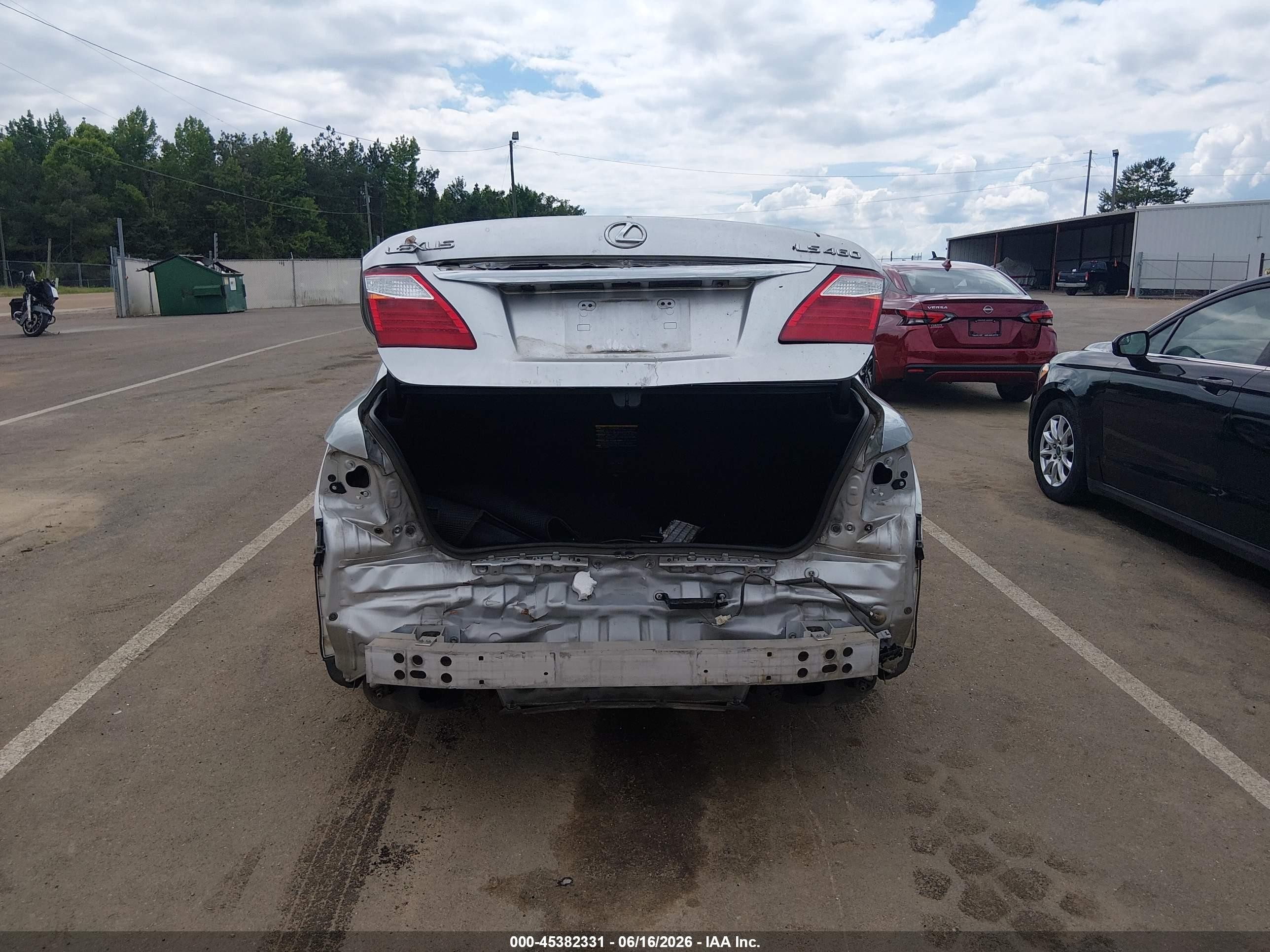 2010 Lexus Ls 460   Gray vin: JTHBL5EF4A5093232