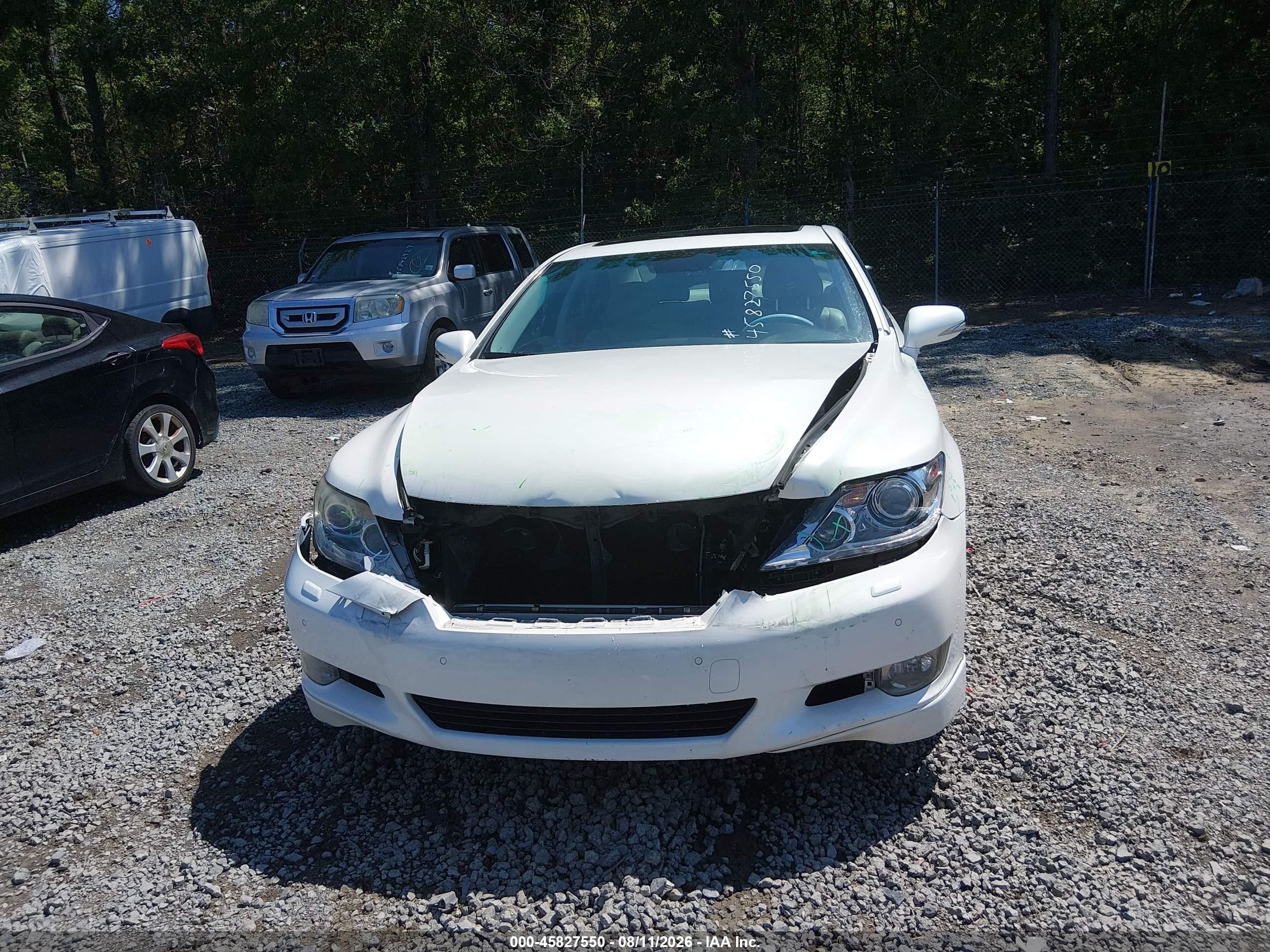 2010 Lexus Ls 460   White vin: JTHBL5EF4A5094896