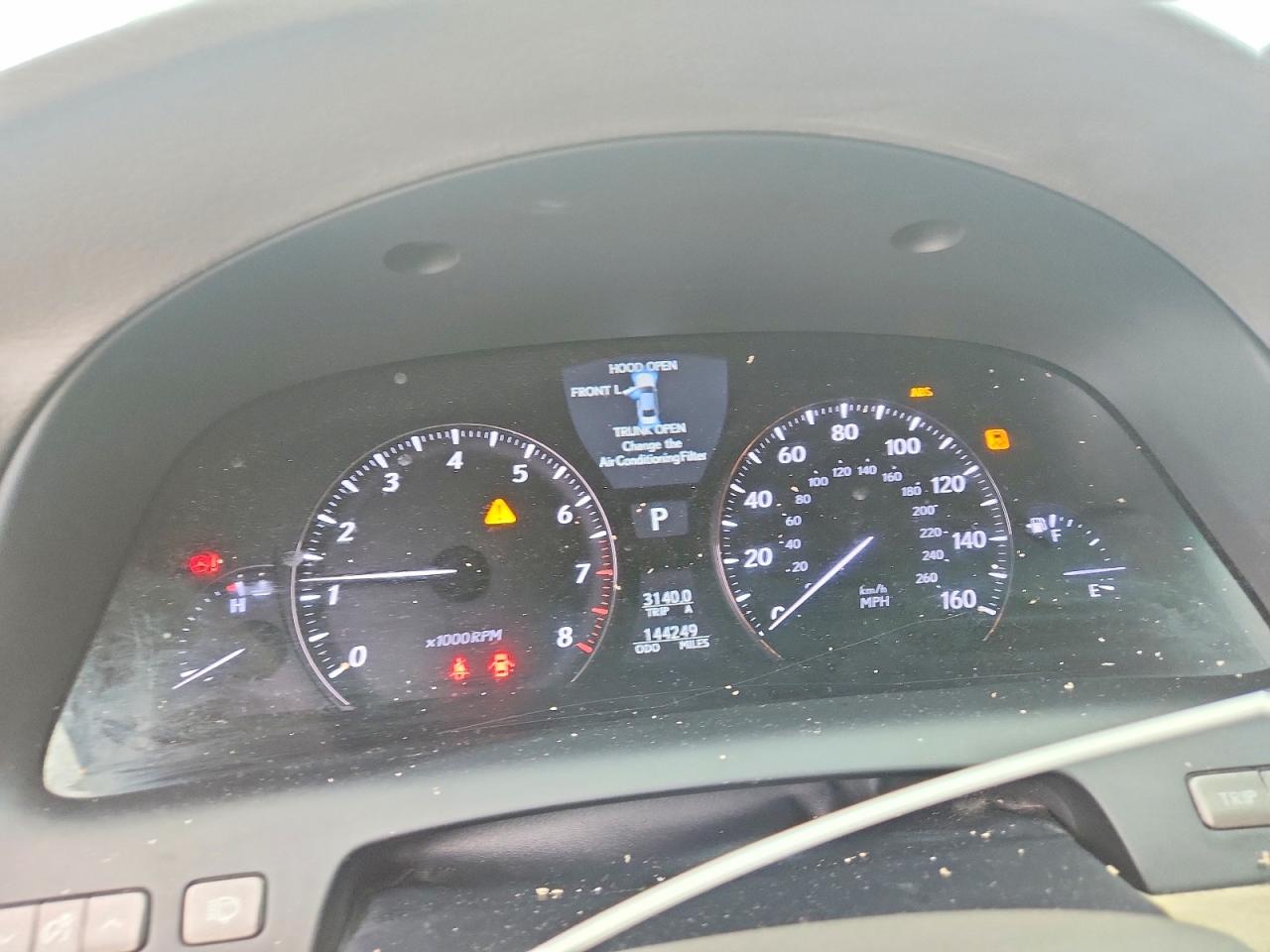 2012 Lexus Ls 460 Gray vin: JTHBL5EF4C5111215
