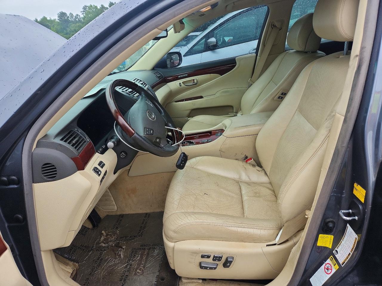 2012 Lexus Ls 460 Gray vin: JTHBL5EF4C5111215