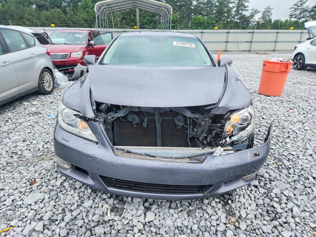 2012 Lexus Ls 460 Gray vin: JTHBL5EF4C5111215
