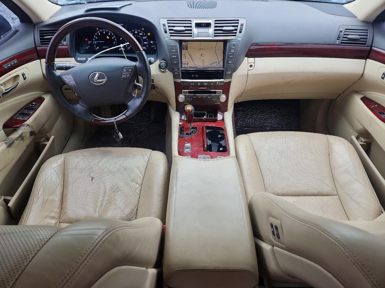 2012 Lexus Ls 460 Gray vin: JTHBL5EF4C5111215
