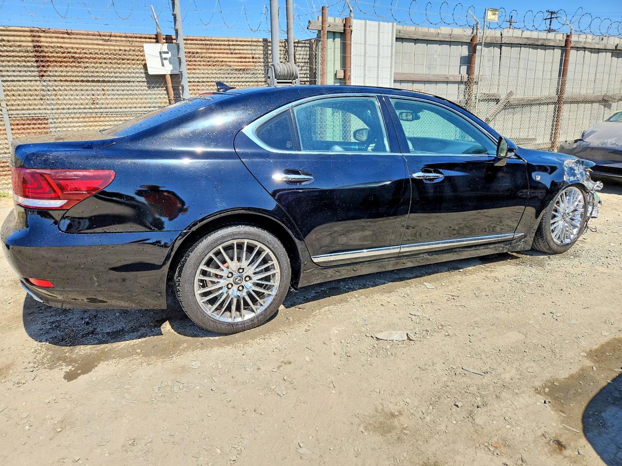 2013 Lexus Ls 460 Black vin: JTHBL5EF4D5120501