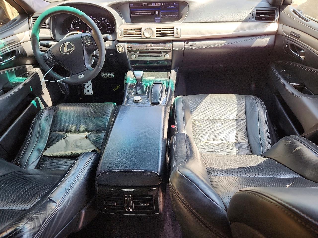 2013 Lexus Ls 460 Black vin: JTHBL5EF4D5120501