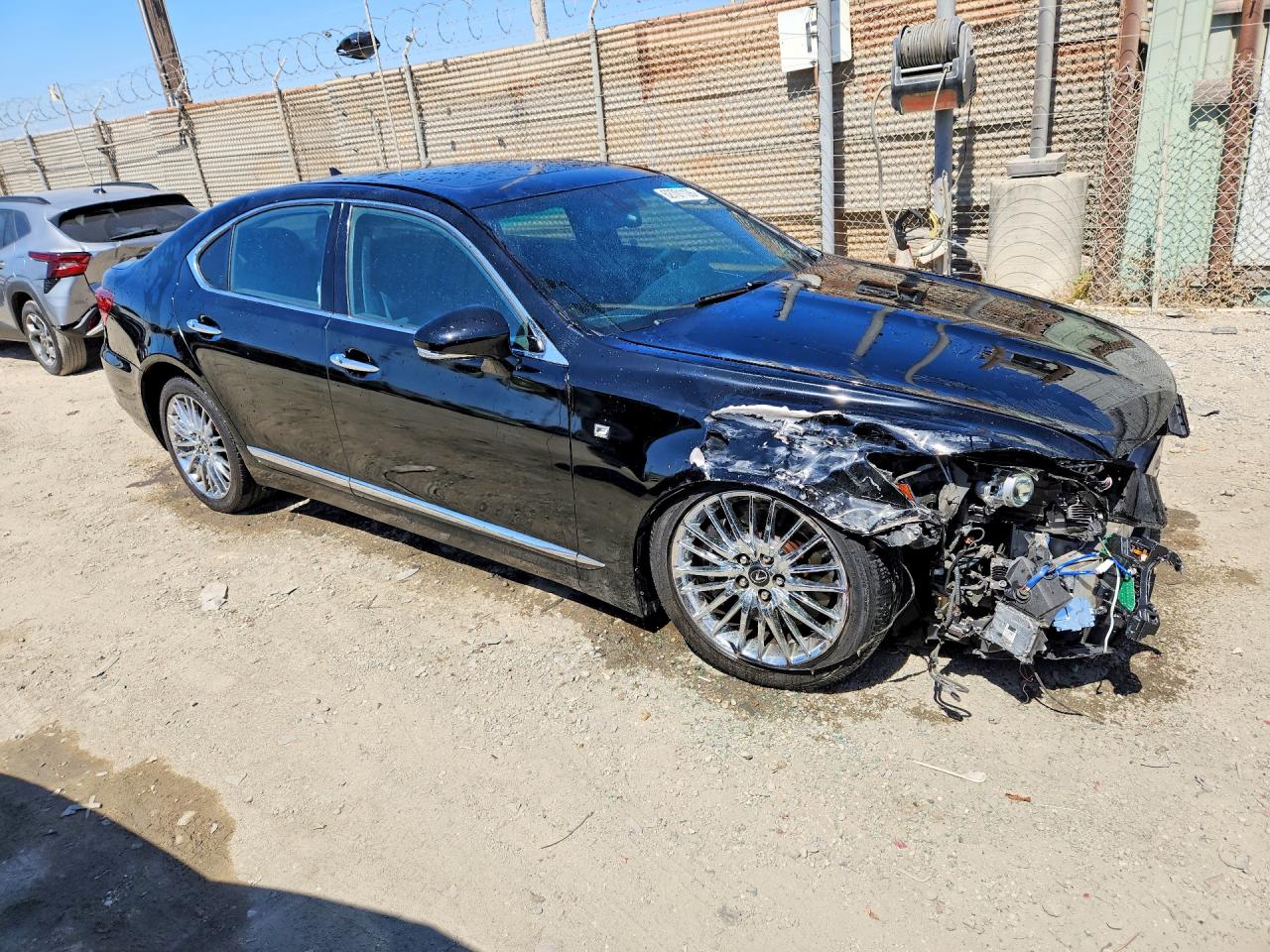 2013 Lexus Ls 460 Black vin: JTHBL5EF4D5120501