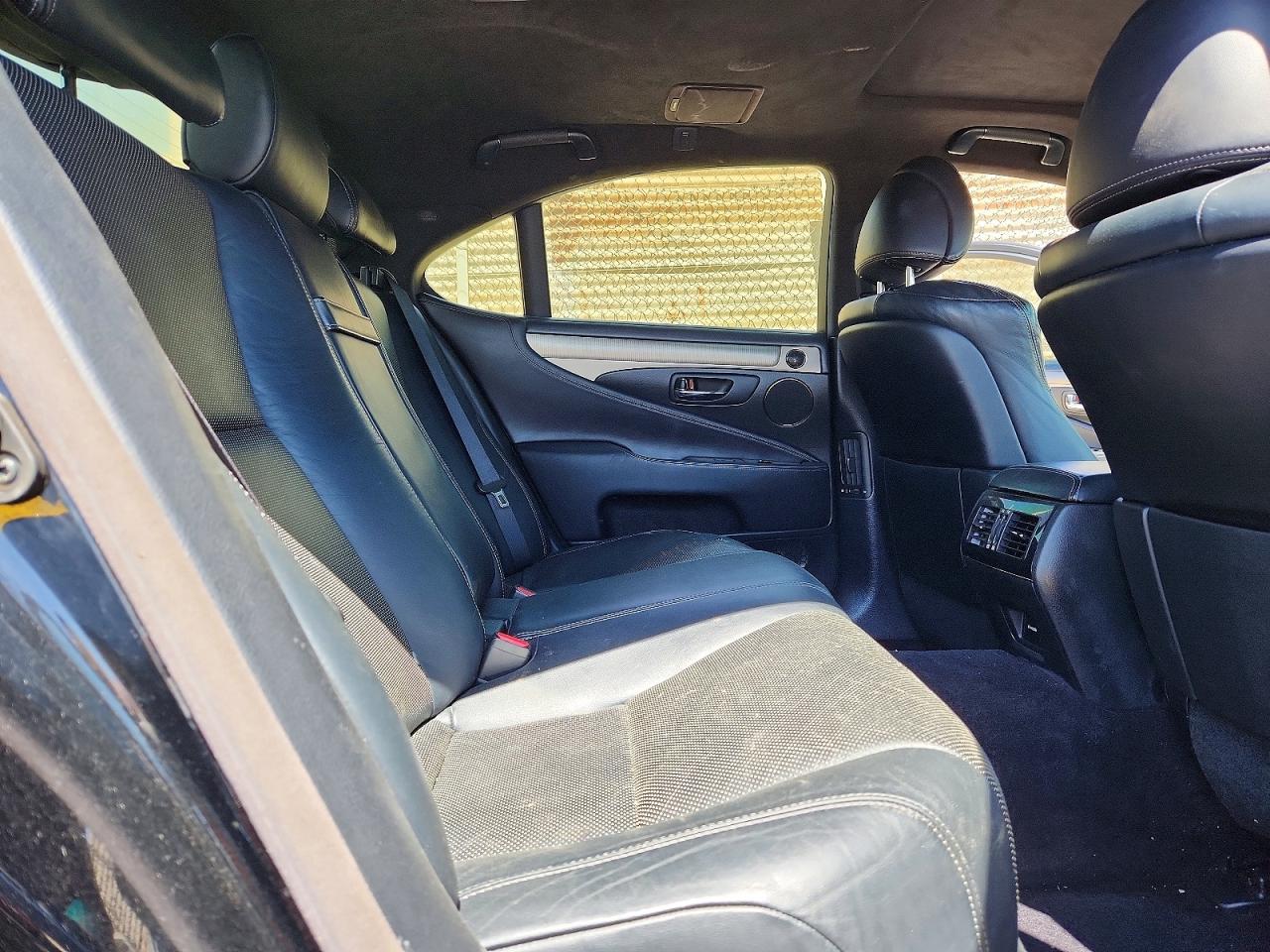 2013 Lexus Ls 460 Black vin: JTHBL5EF4D5120501