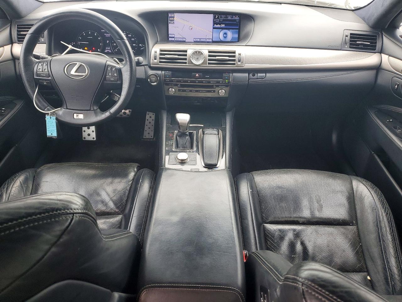2013 Lexus Ls 460 Белый vin: JTHBL5EF4D5121762