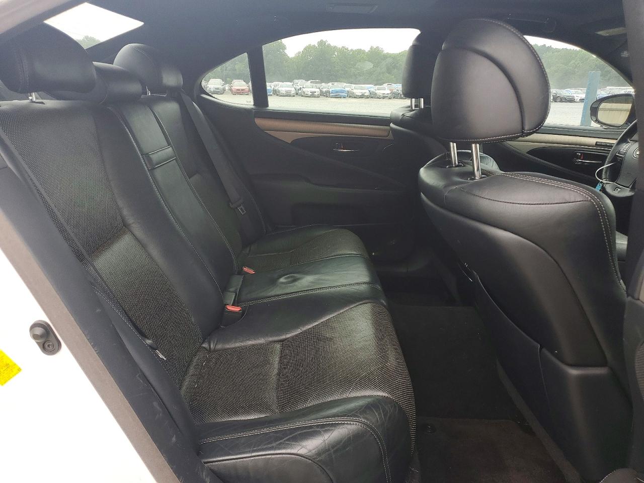 2013 Lexus Ls 460 Белый vin: JTHBL5EF4D5121762