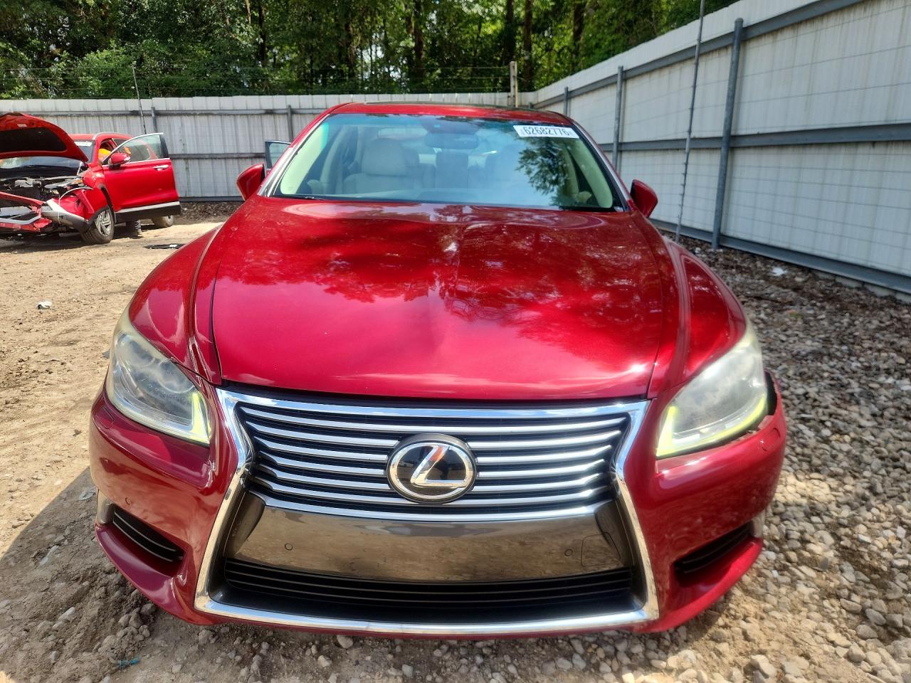 2013 Lexus Ls 460 Red vin: JTHBL5EF4D5123480