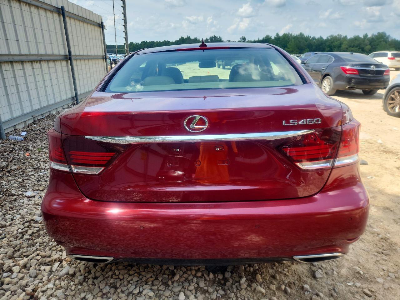 2013 Lexus Ls 460 Red vin: JTHBL5EF4D5123480