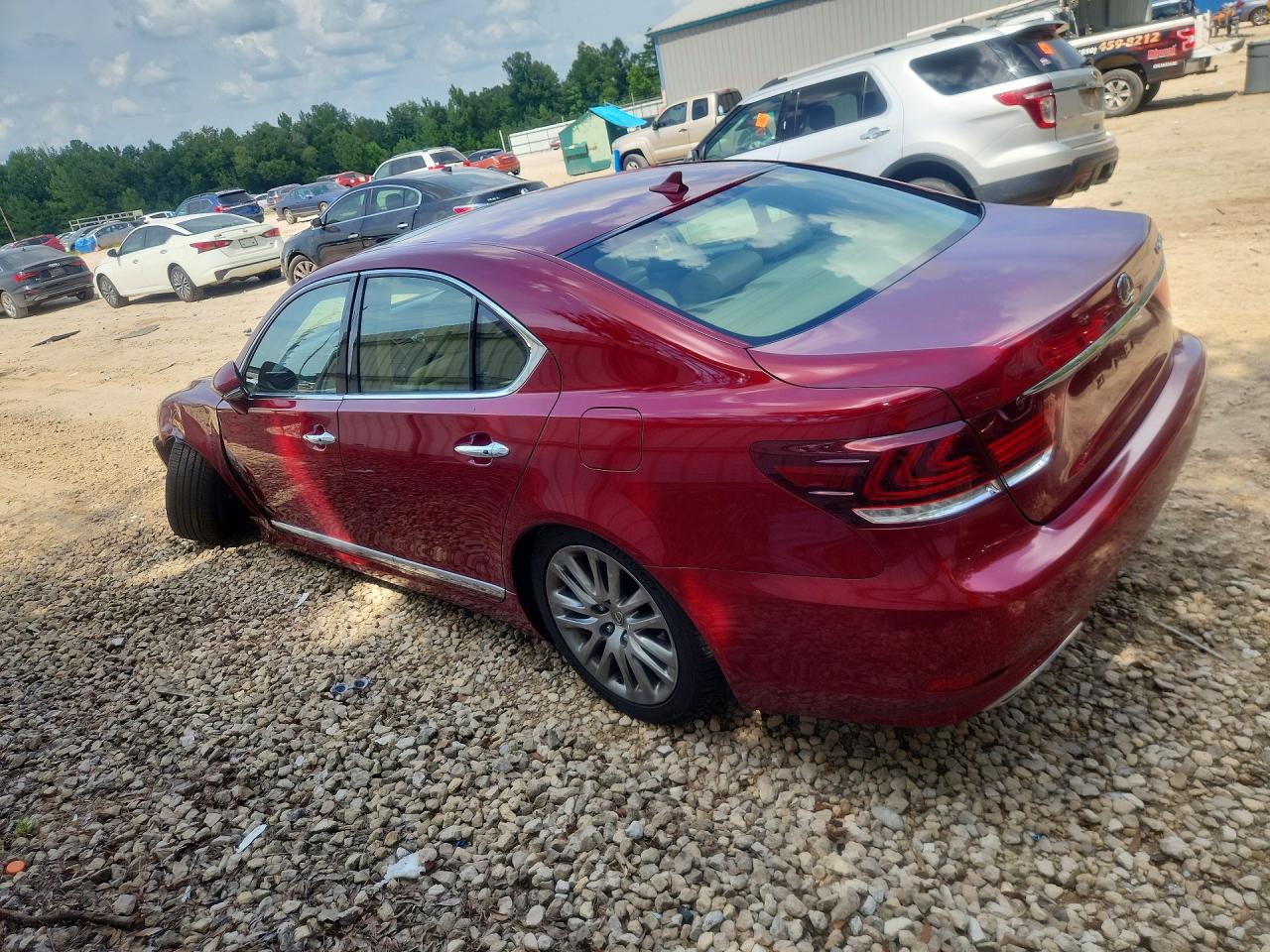 2013 Lexus Ls 460 Red vin: JTHBL5EF4D5123480