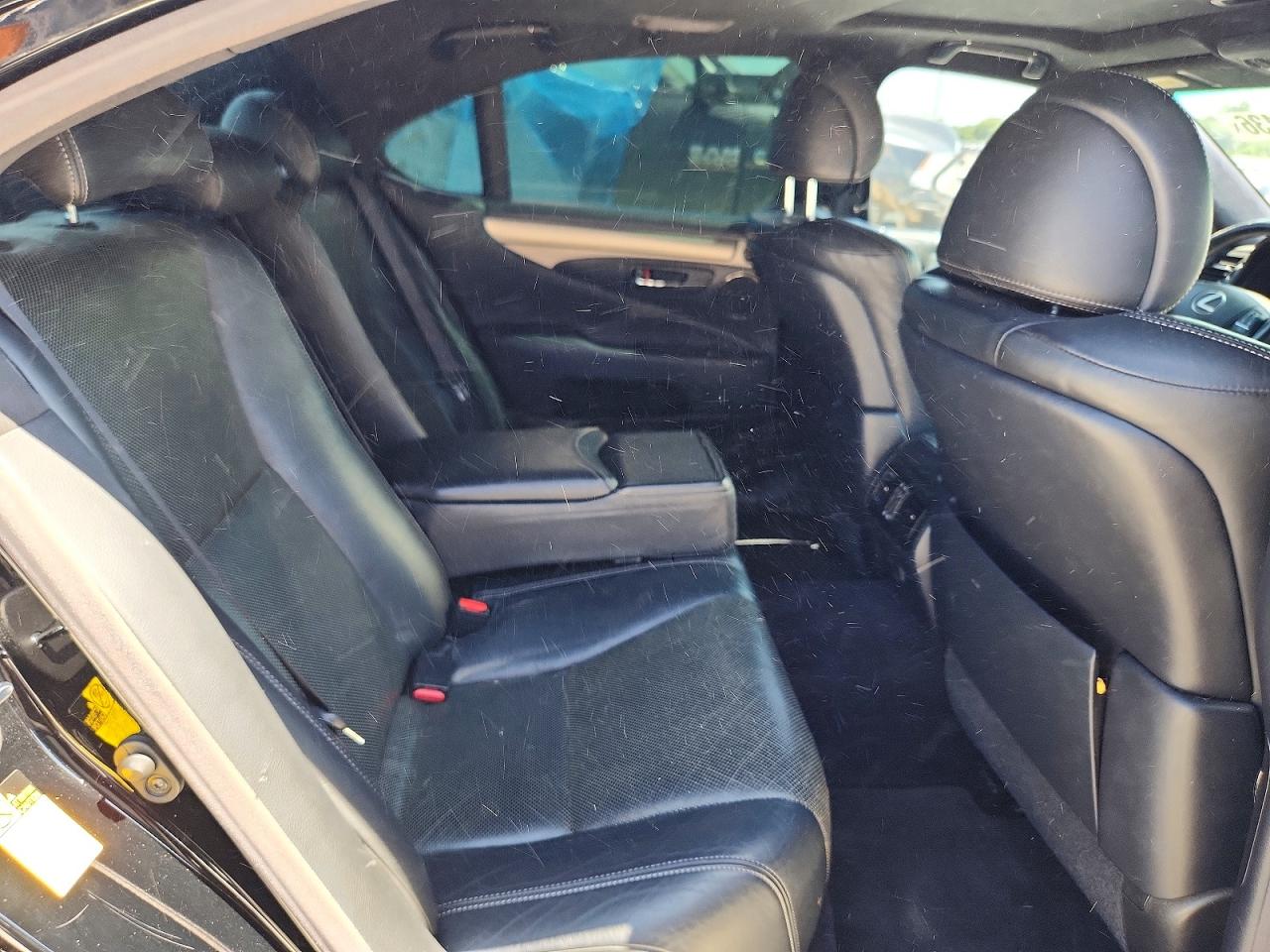 2014 Lexus Ls 460 Black vin: JTHBL5EF4E5128115