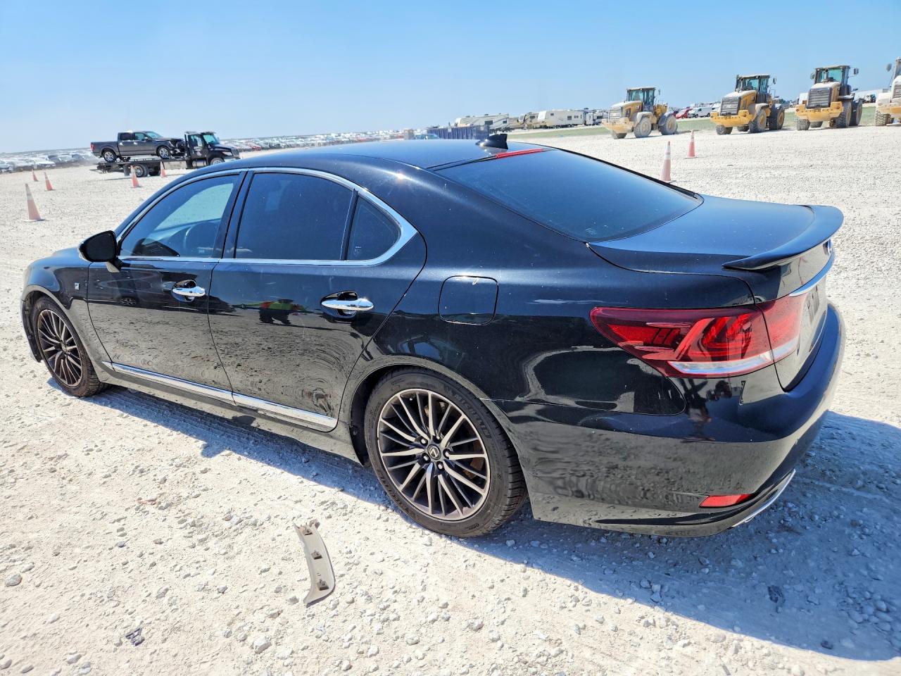 2014 Lexus Ls 460 Black vin: JTHBL5EF4E5128115