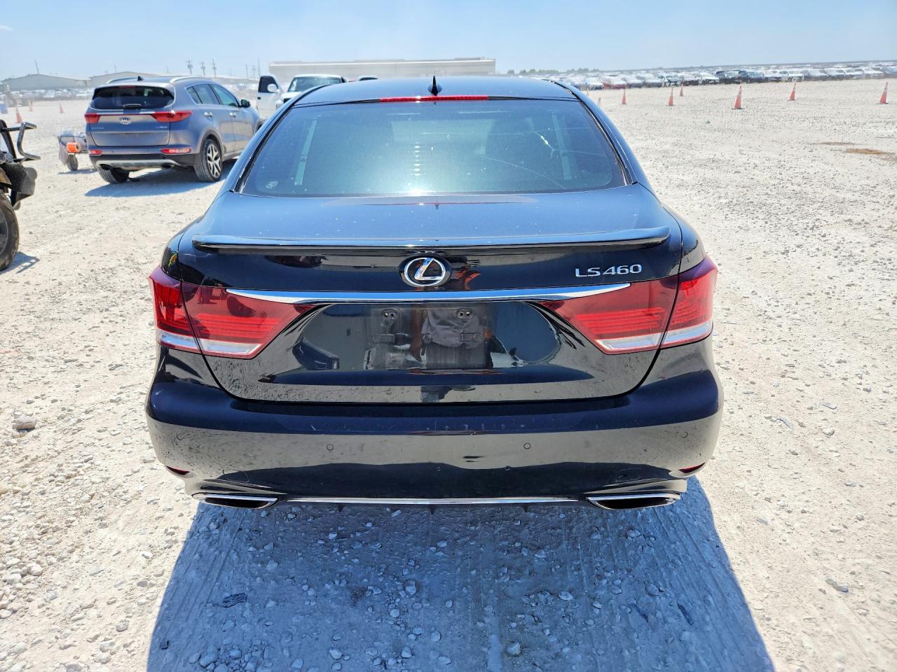 2014 Lexus Ls 460 Black vin: JTHBL5EF4E5128115