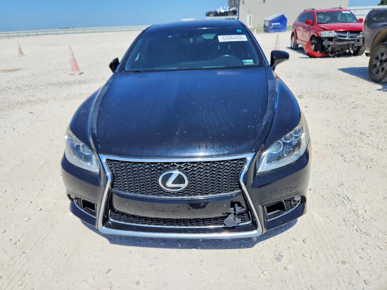 2014 Lexus Ls 460 Black vin: JTHBL5EF4E5128115