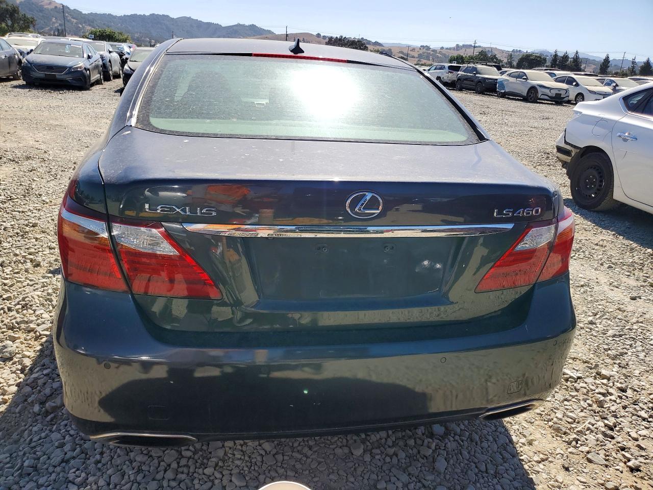 2010 Lexus Ls 460 Base Серый vin: JTHBL5EF5A5096608