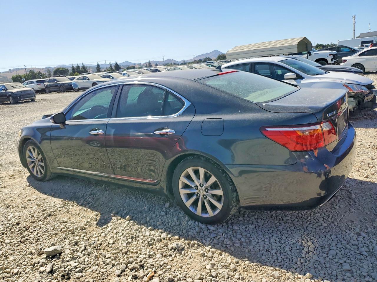 2010 Lexus Ls 460 Base Серый vin: JTHBL5EF5A5096608